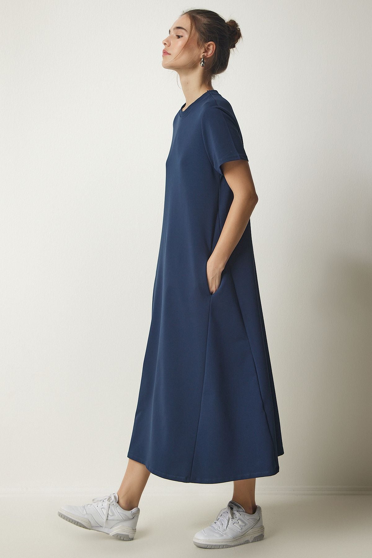 WOMEN'S NACTERE A Cut Summer Combed Dress Ub00060
