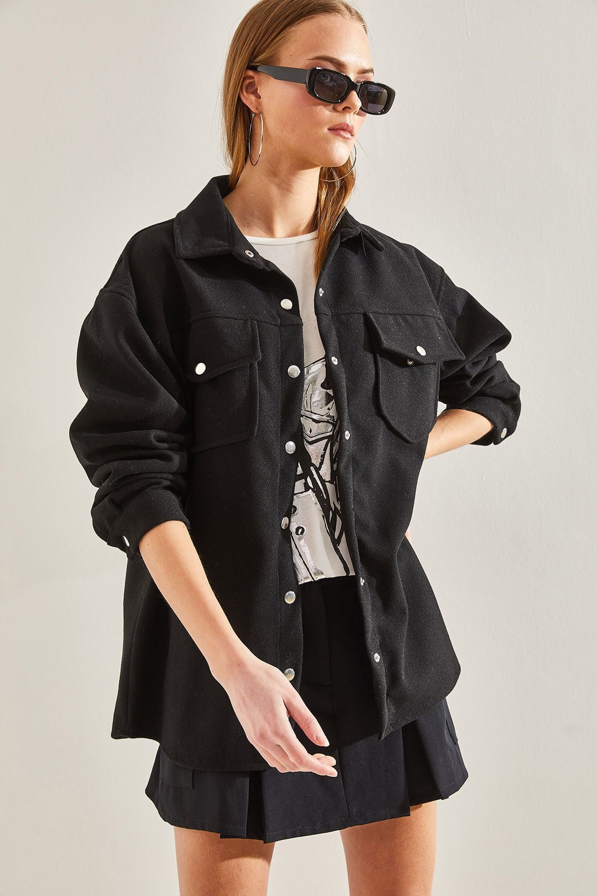 Female Stamp Shirt with Stamp 4428 60101002