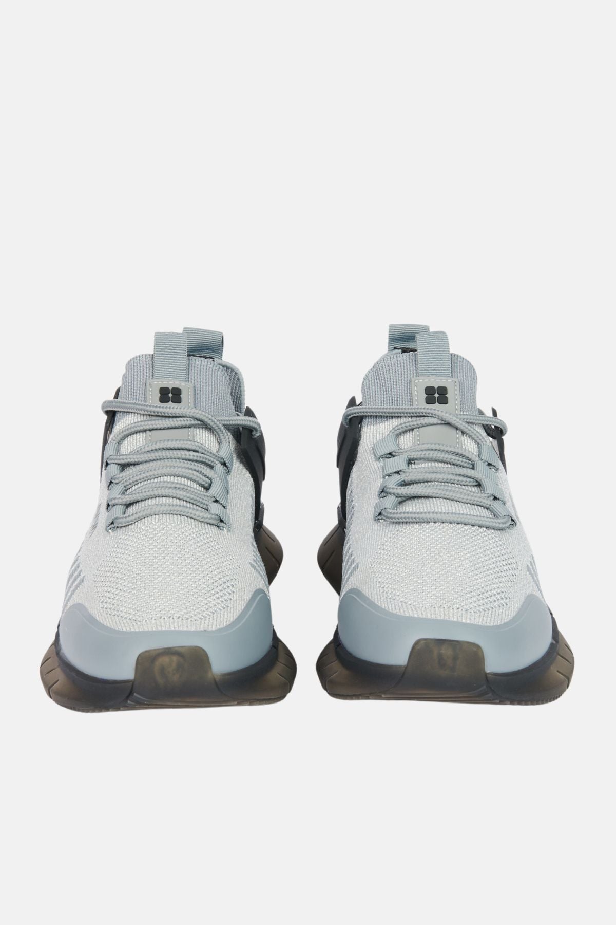 Men's gray flexible floor sneaker shoes A32y8002
