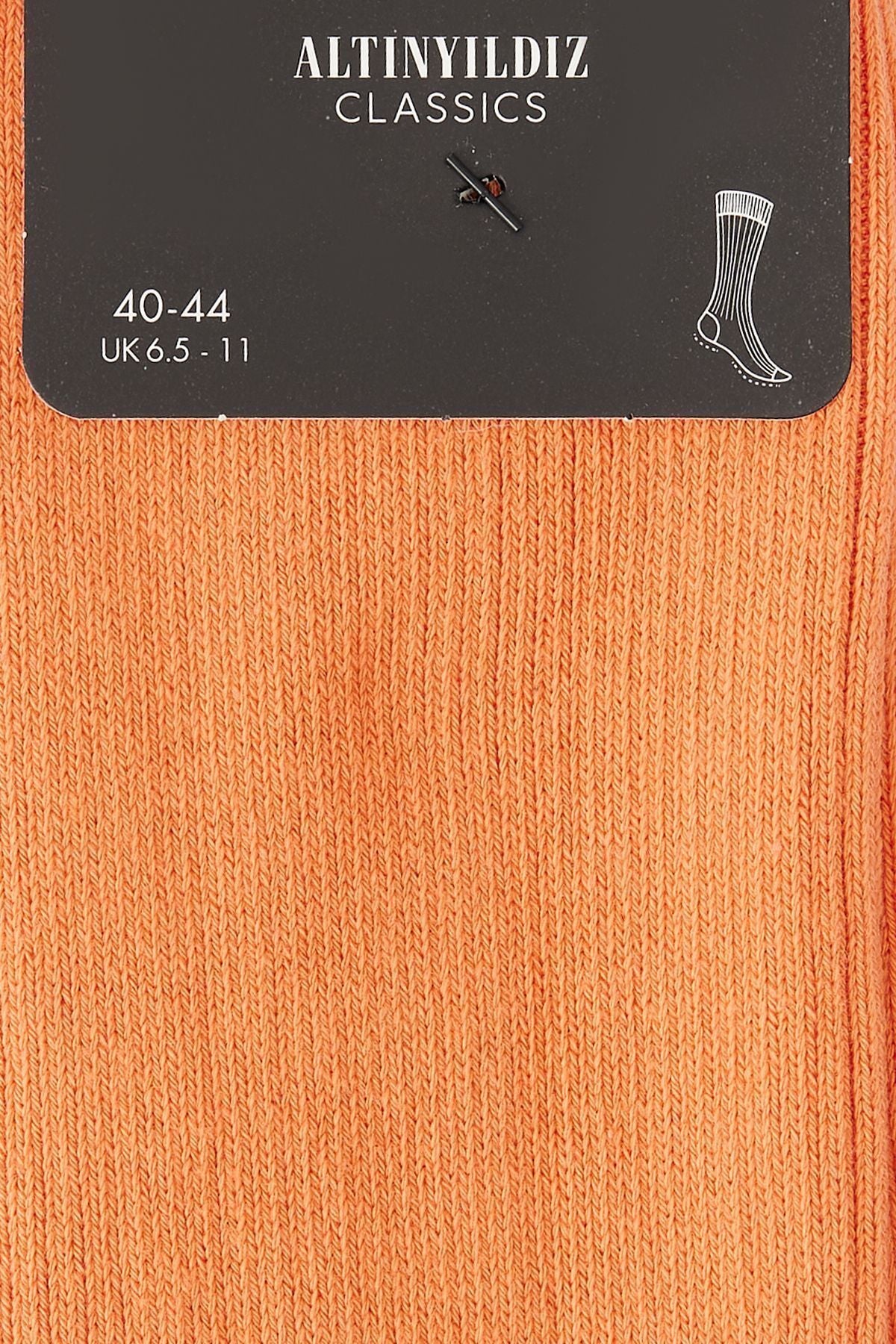 Men's Orange Single Wick Socks