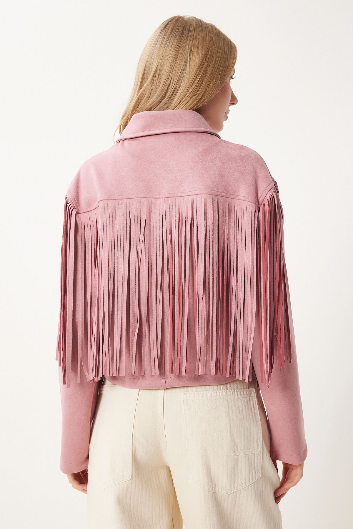 WOMEN'S ROSE DRY SHIRT GRASTER SUET SUET JACKET DP00222