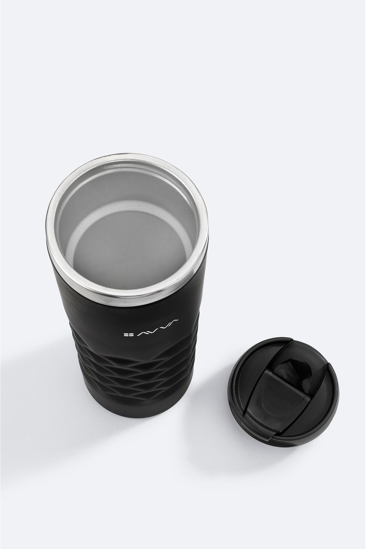 Men's Black Sport Stainless 100 %Steel Thermos 400 ml B009900