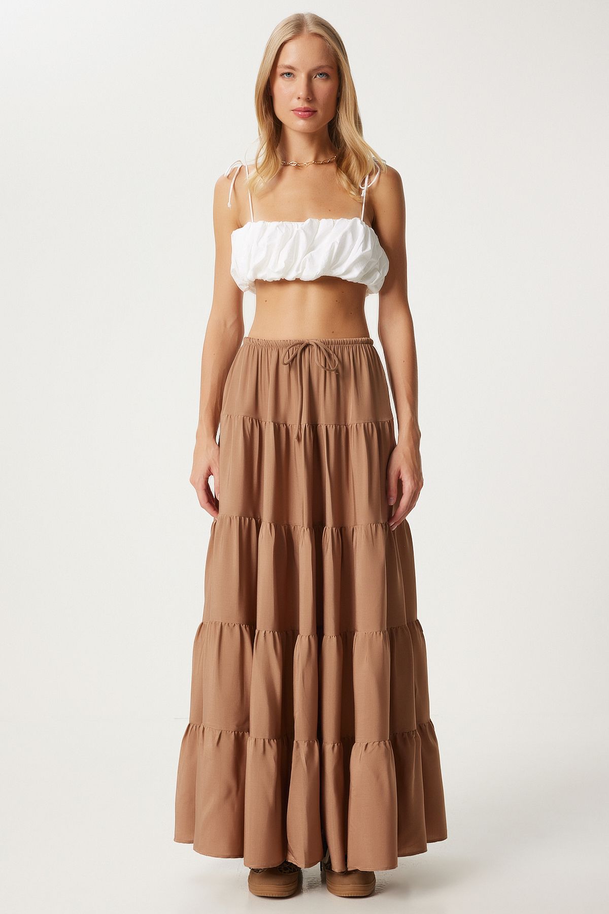 Female Biscuit Volan Summer Plenty Skirt UL00039