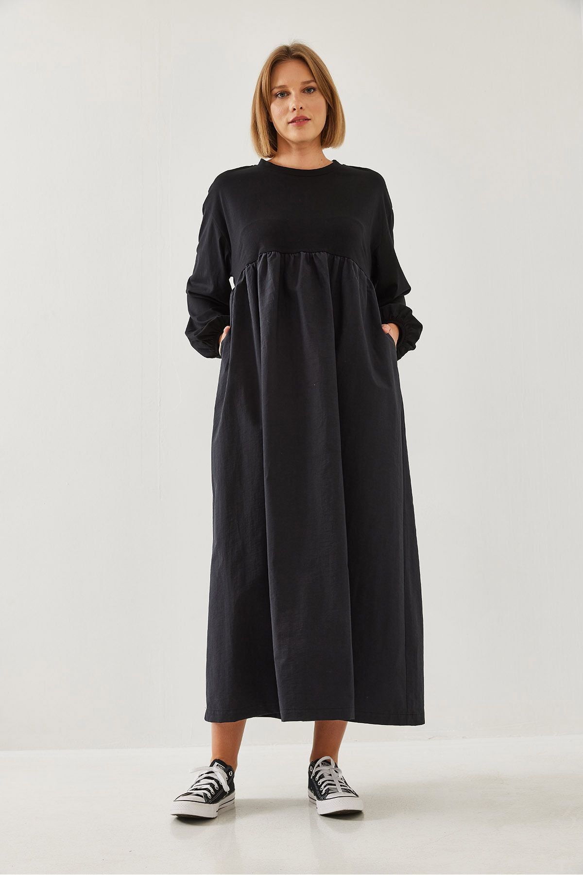 Female Partly Clash Dress 60351202