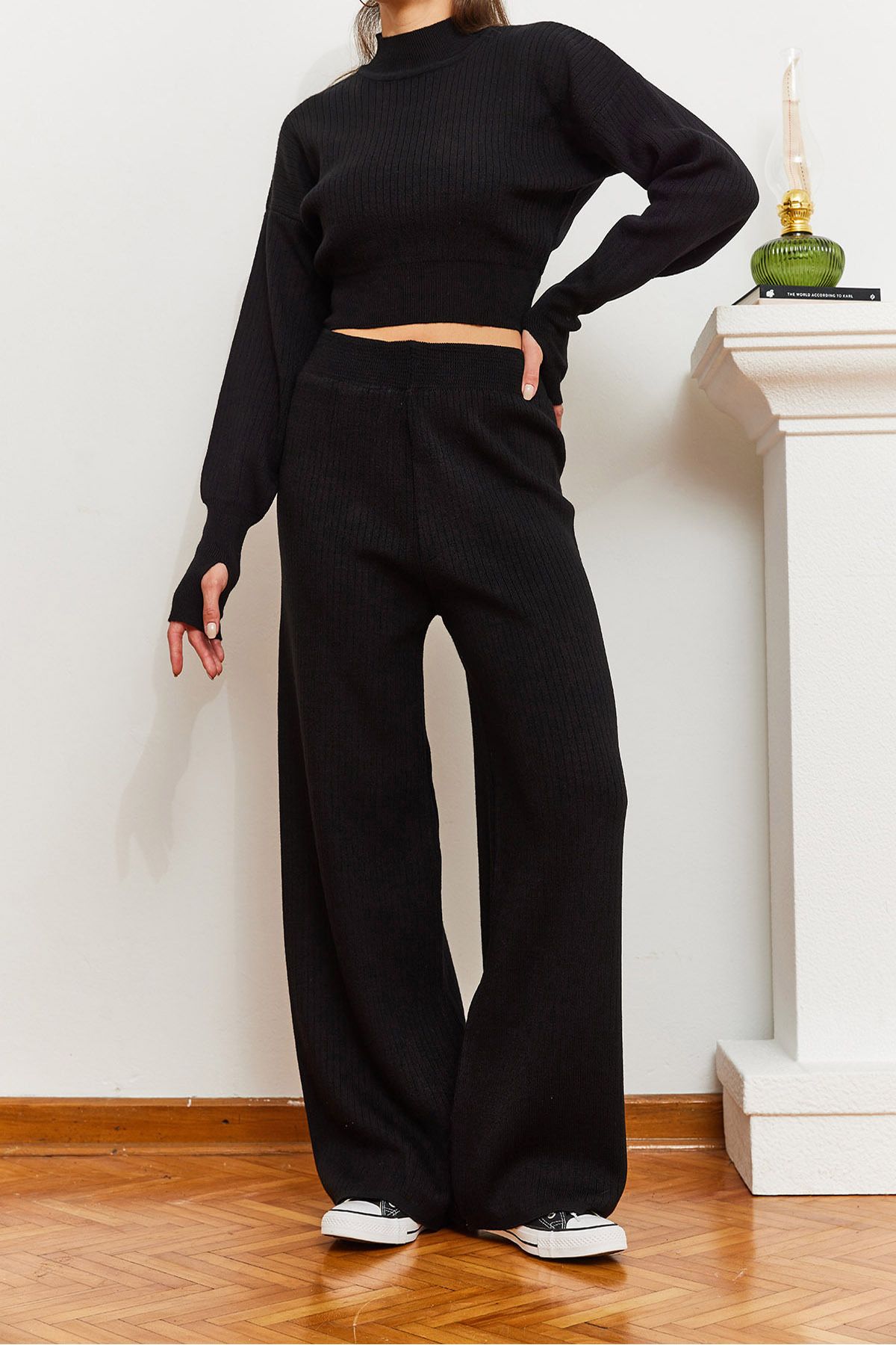 Women's waist rubber binary set