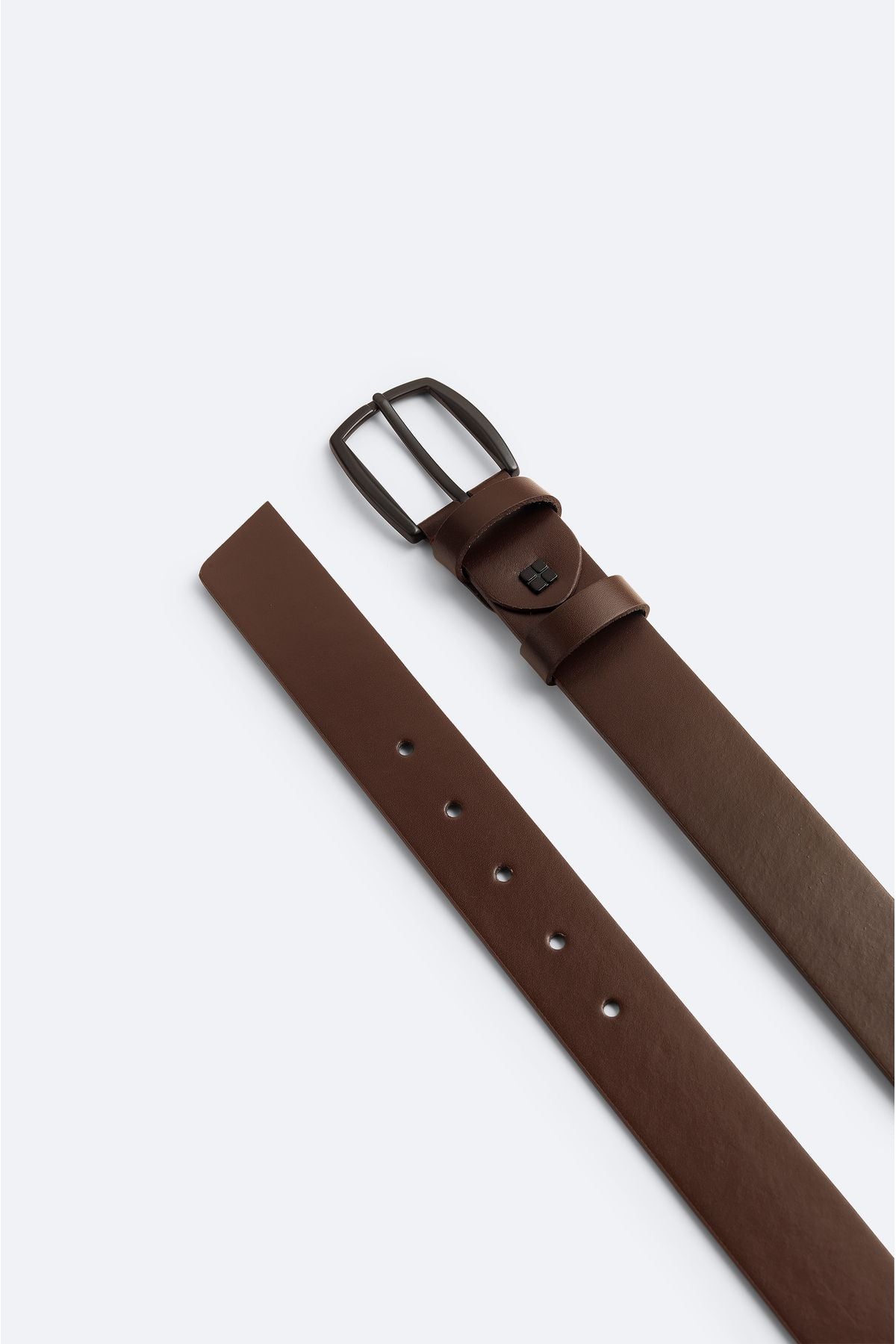 Men's Brown 100 %Leather Belt A42y9306