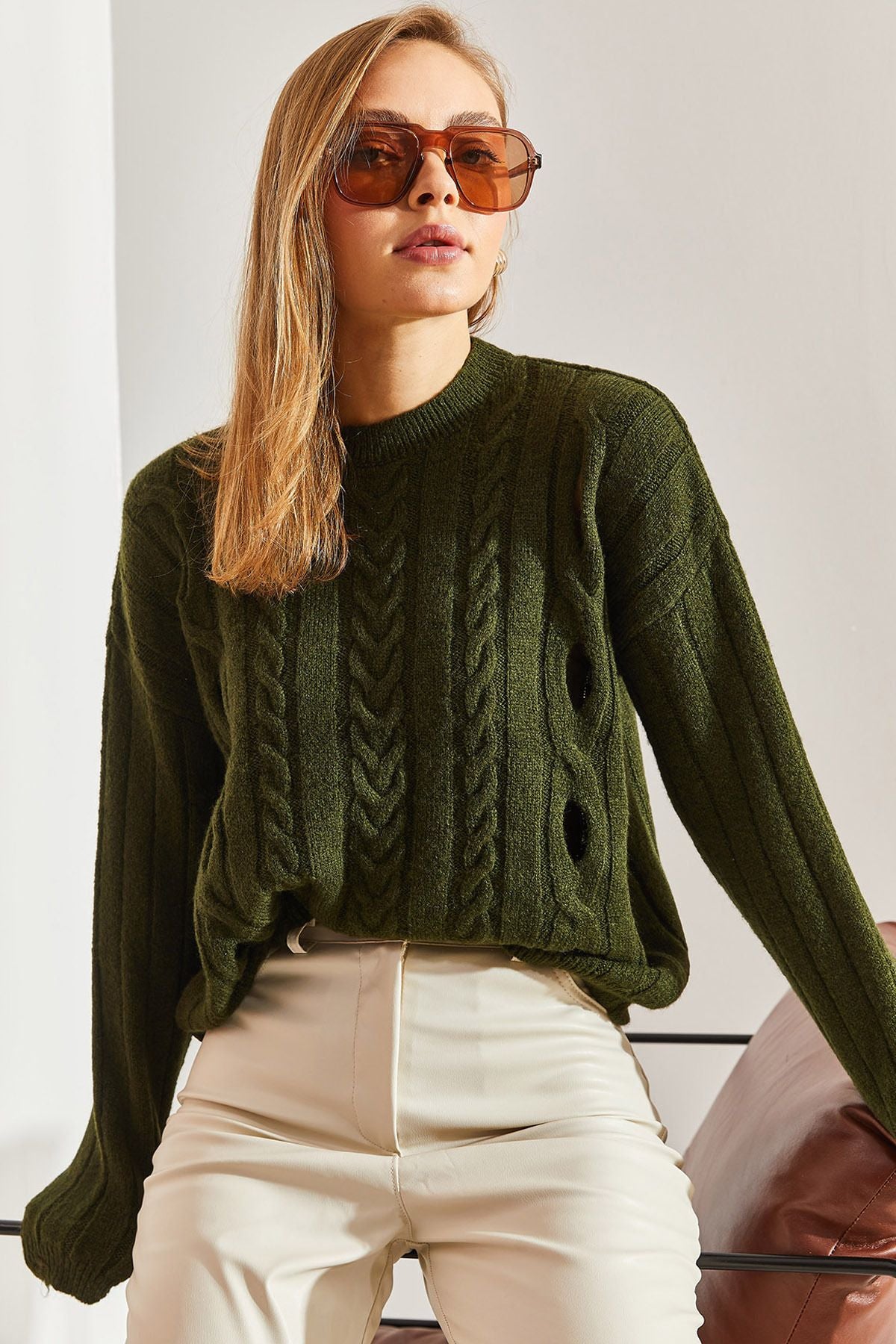 WOMEN'S BRAIN PATTERN PATTERN KNOWING Sweater