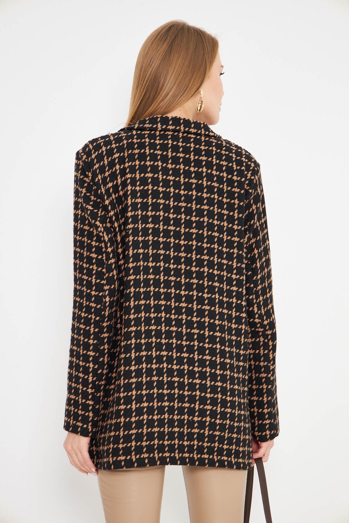 Female mink men's collar pocket lid with a homeland overwheeling jacket ARM-25K00106060