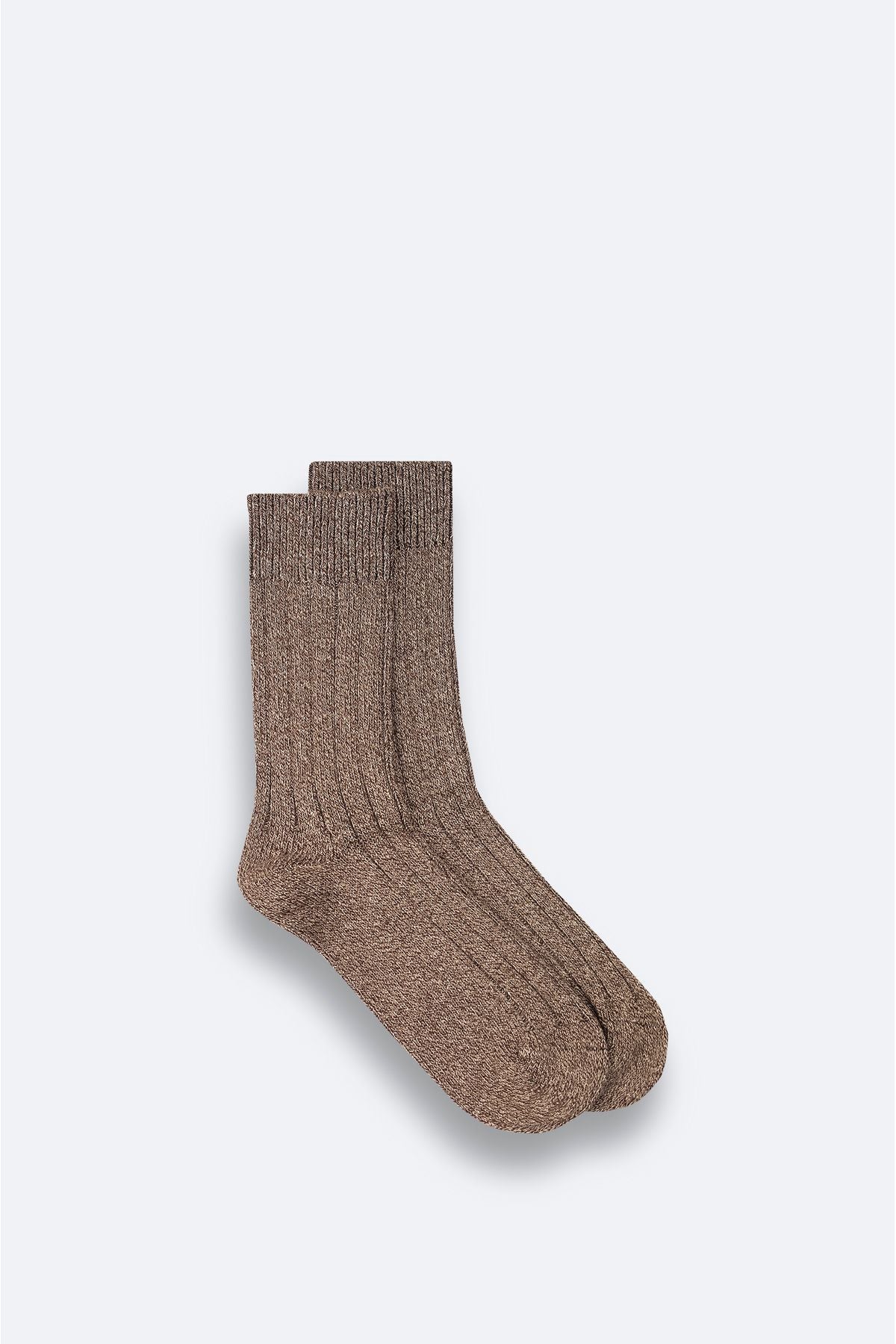 Men's mink woolen wool socket socks A42y8500