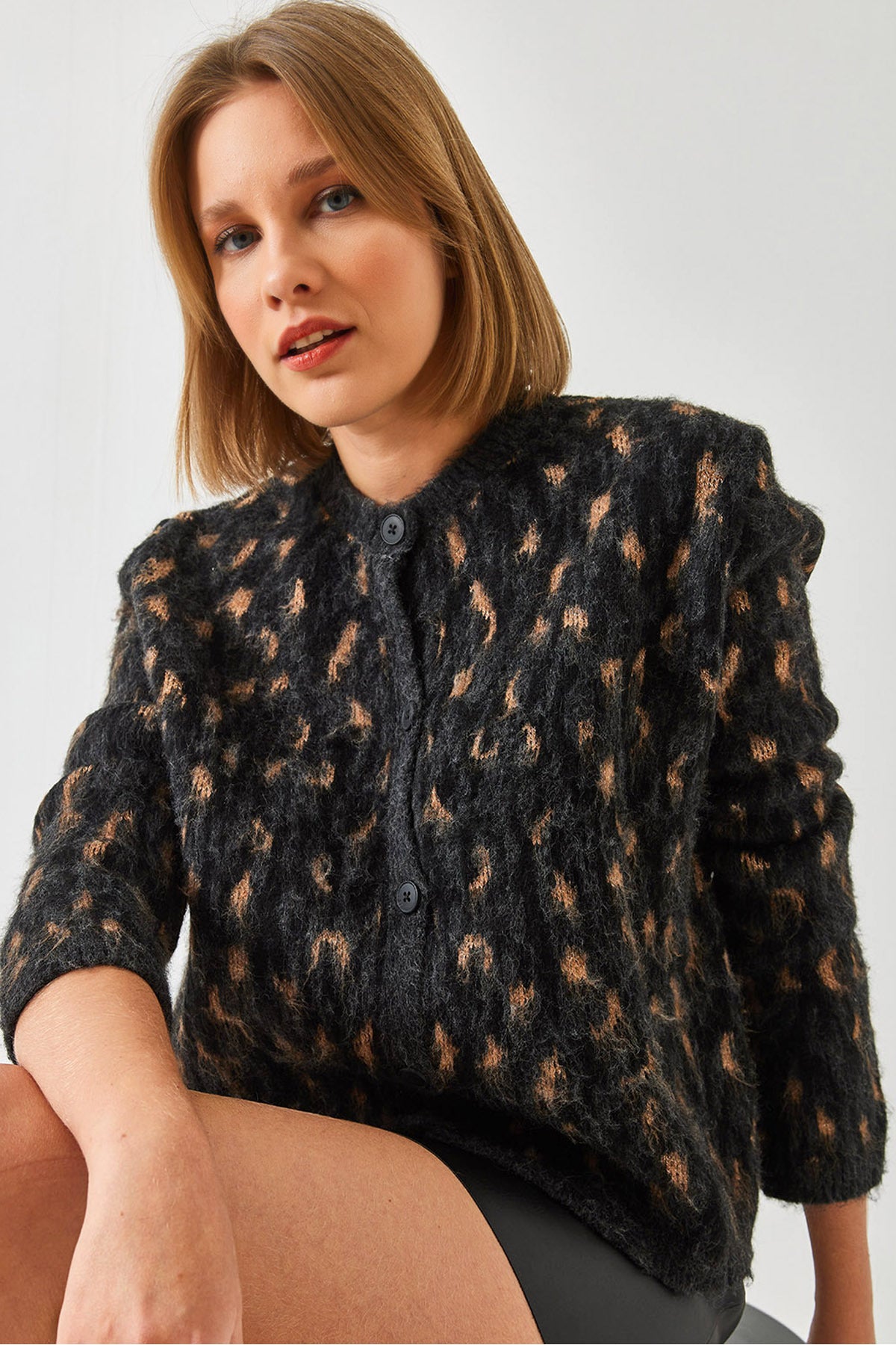 Women's Shawl Knitwear Cardigan 241087 60261042