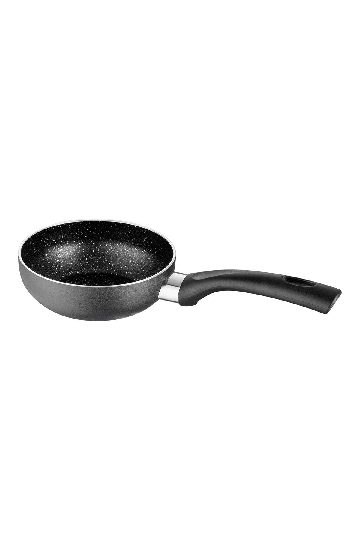 Vega 4 Piece Mini Granite Black Cookware Set