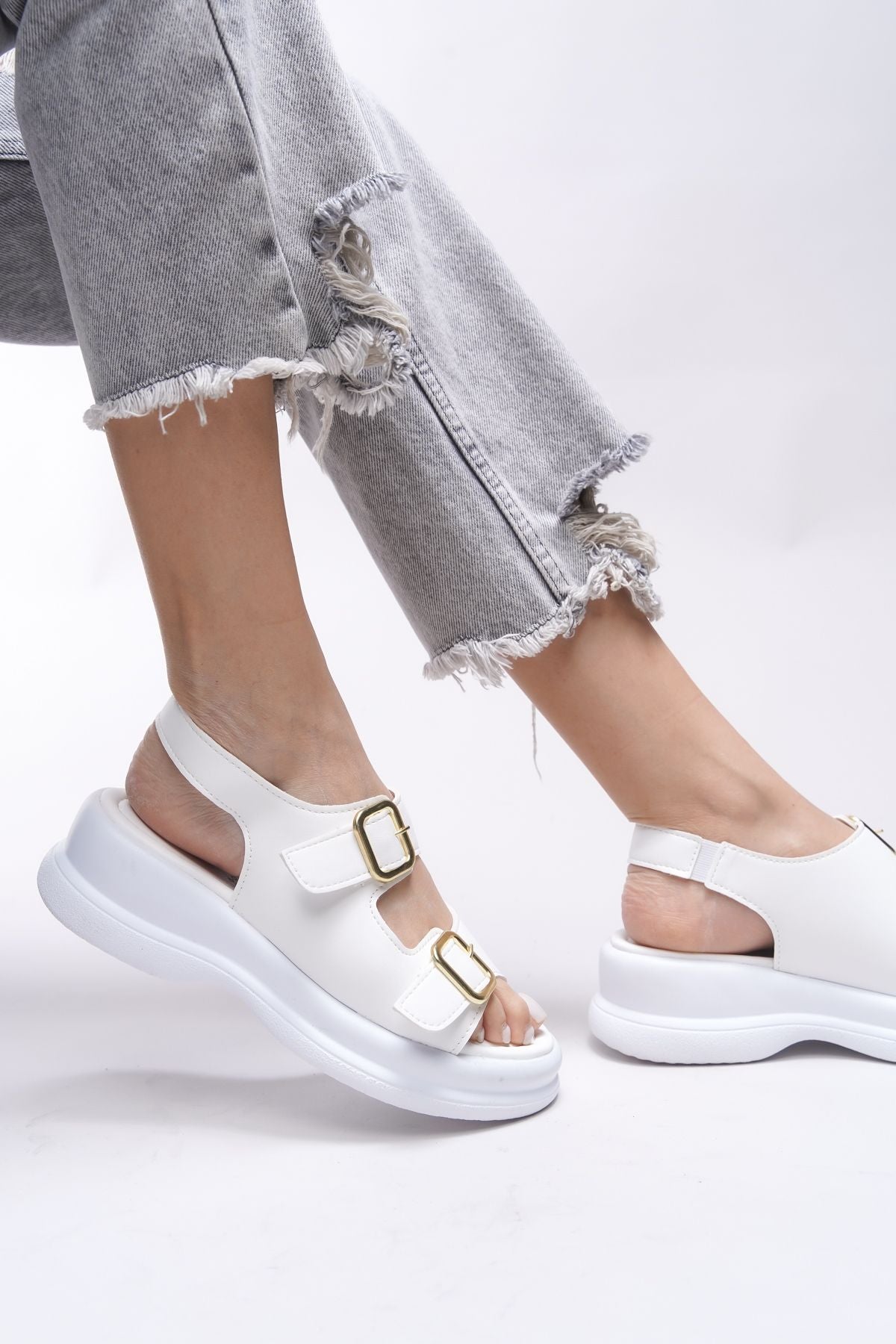 Liphralo Woman Sandals 00121015 White
