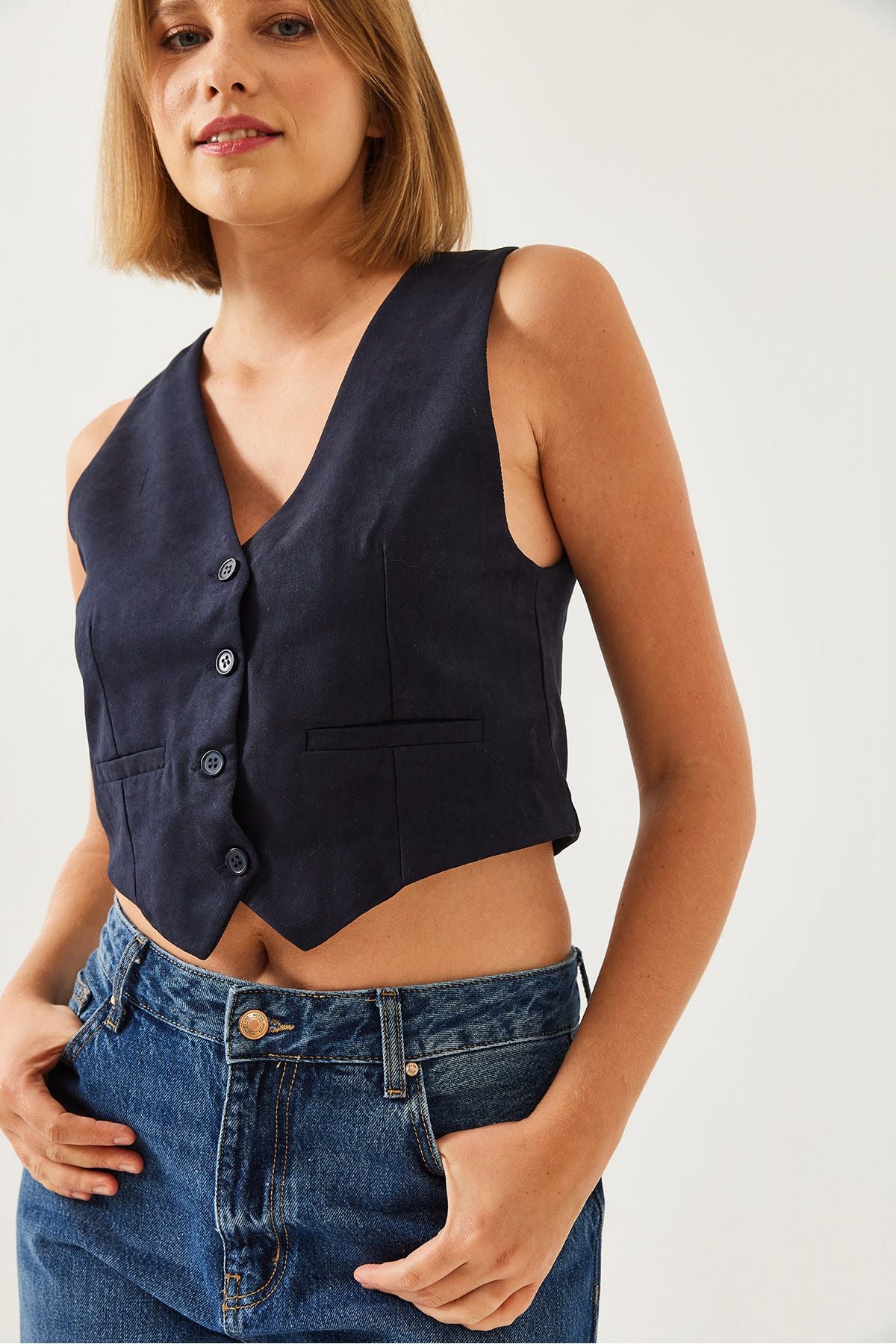 WOMEN'S SÜET VEST 60261011