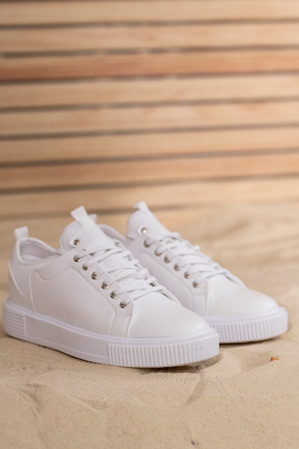 White Unisex Sneaker 0012658