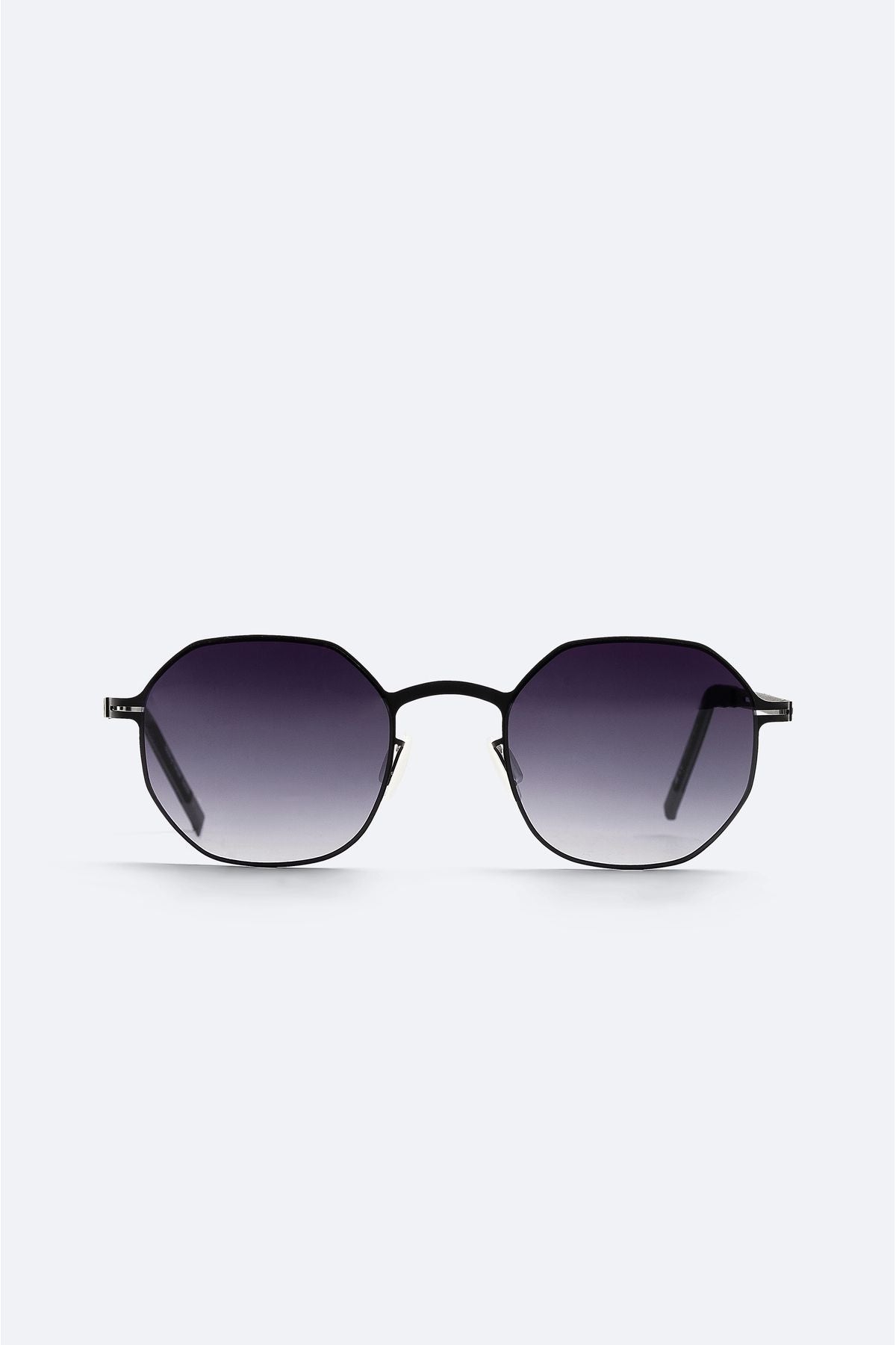 Men's Black Square Hand Made Sunglasses A41y8810