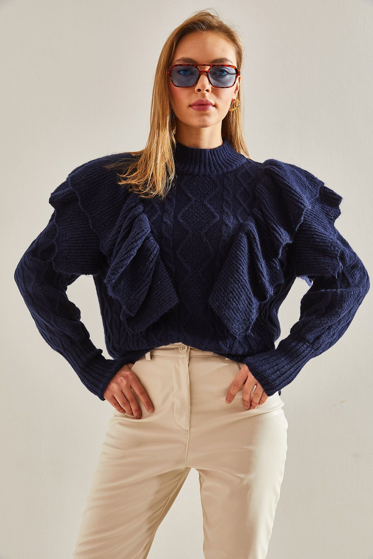 WOMEN'S BRANKED OPENCE KNOWLEDGE Sweater