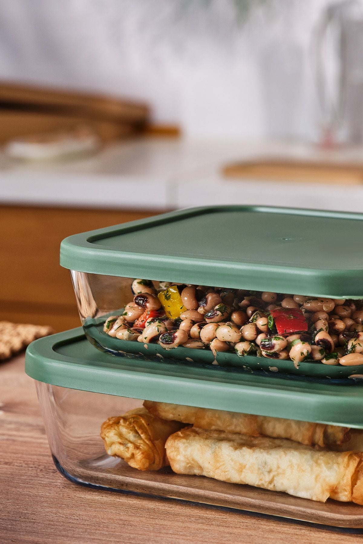 Daisy 3 -Square Borosilicate Storage Container