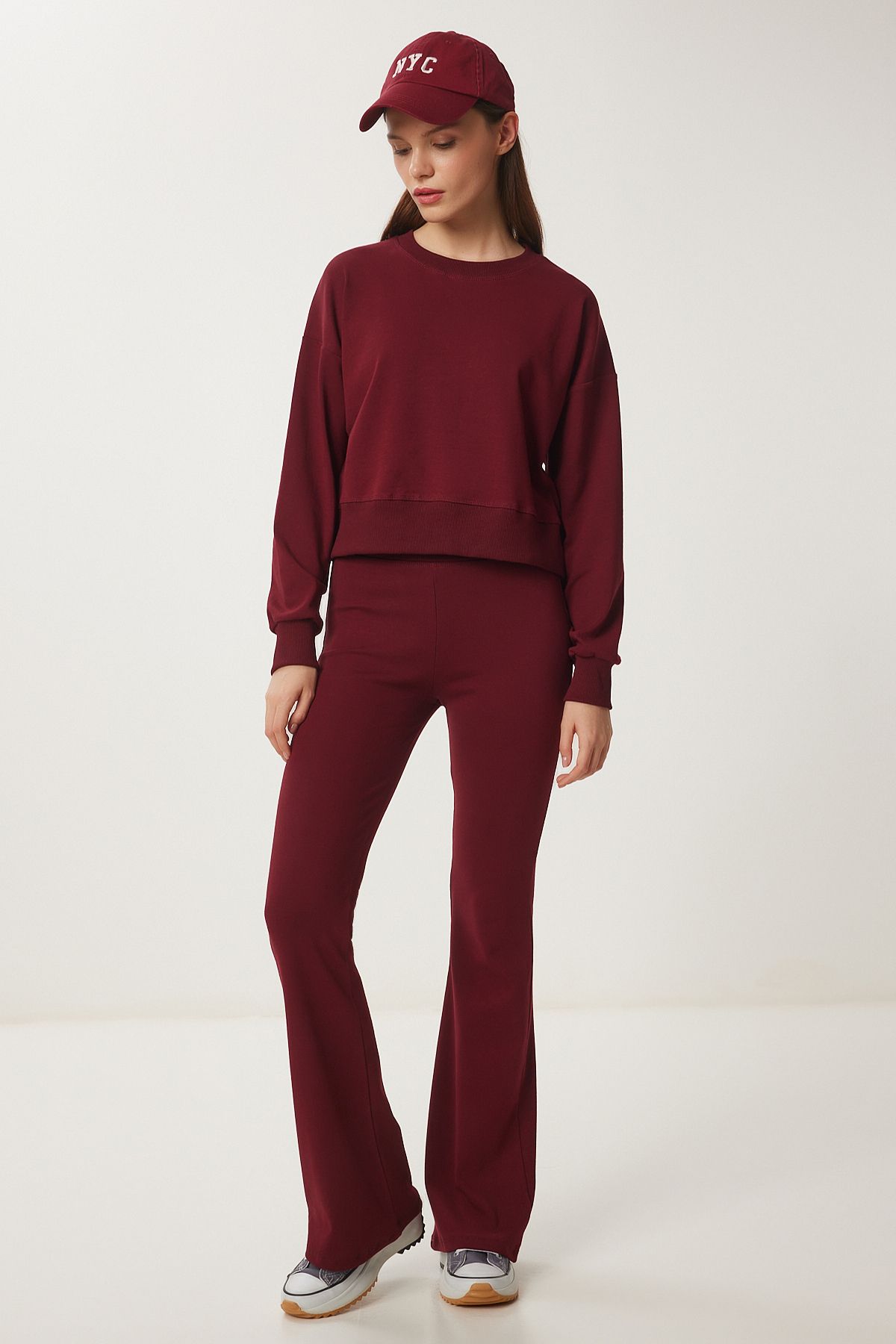 Female Bordeaux Bicycle Collar Tracksuit Team XR00022