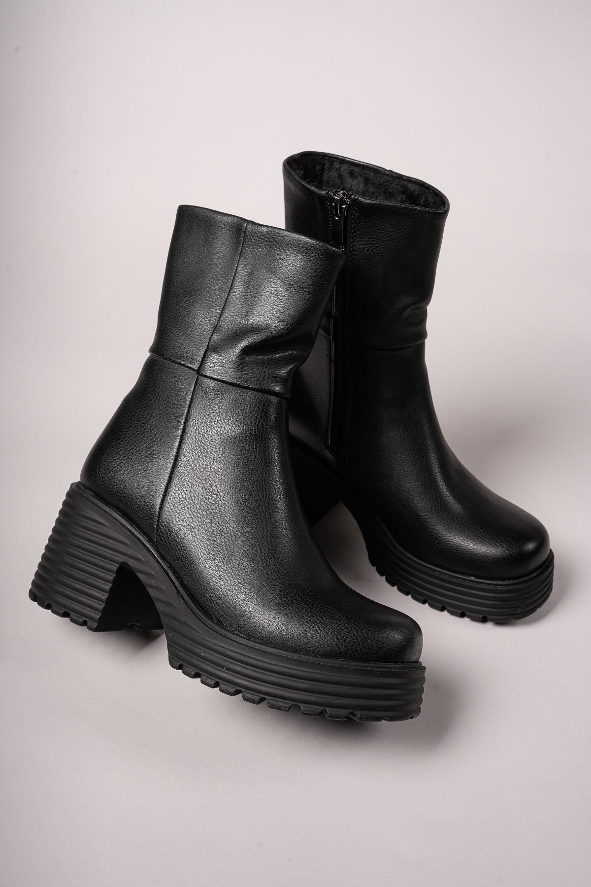 GLİSEH WOMEN BOT 0012230 BLACK SKIN