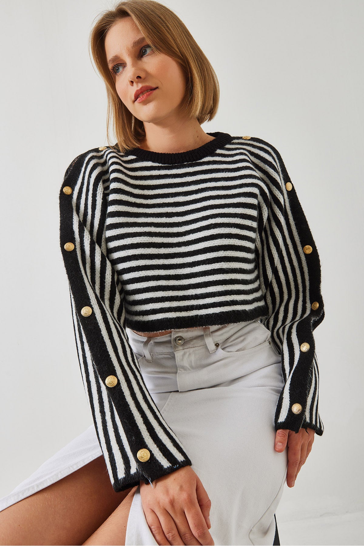 Women's Bat Sleeve Knitwear Sweater 20246280