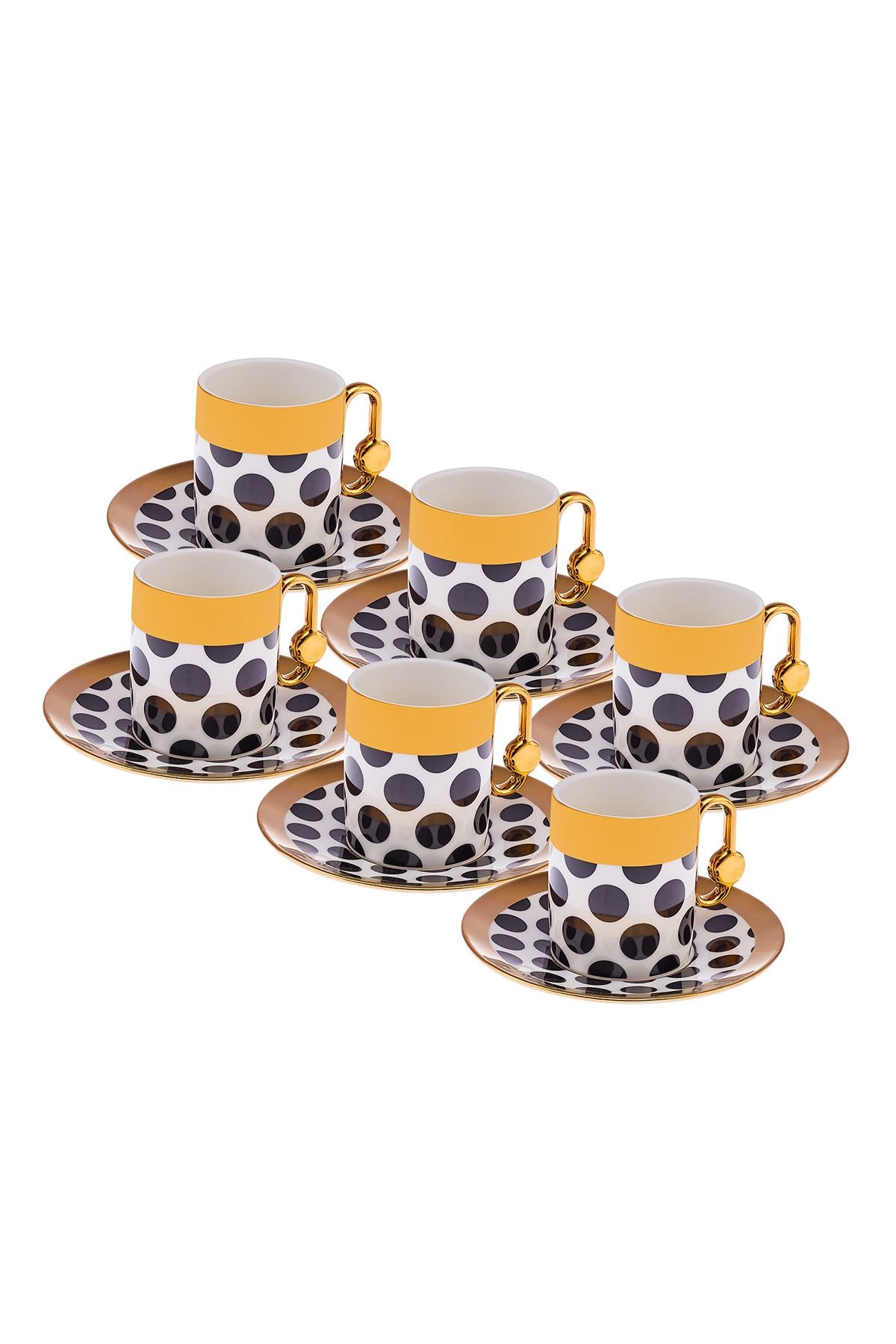 Dide 6 Period Coffee Cup Set 90 ml