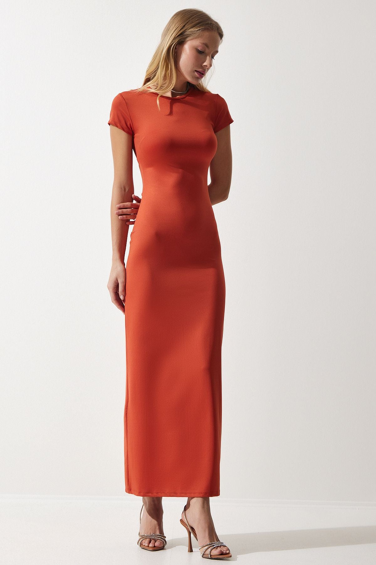 Woman Oranj Bike Sandy Sandy Knitting Dress UB00239