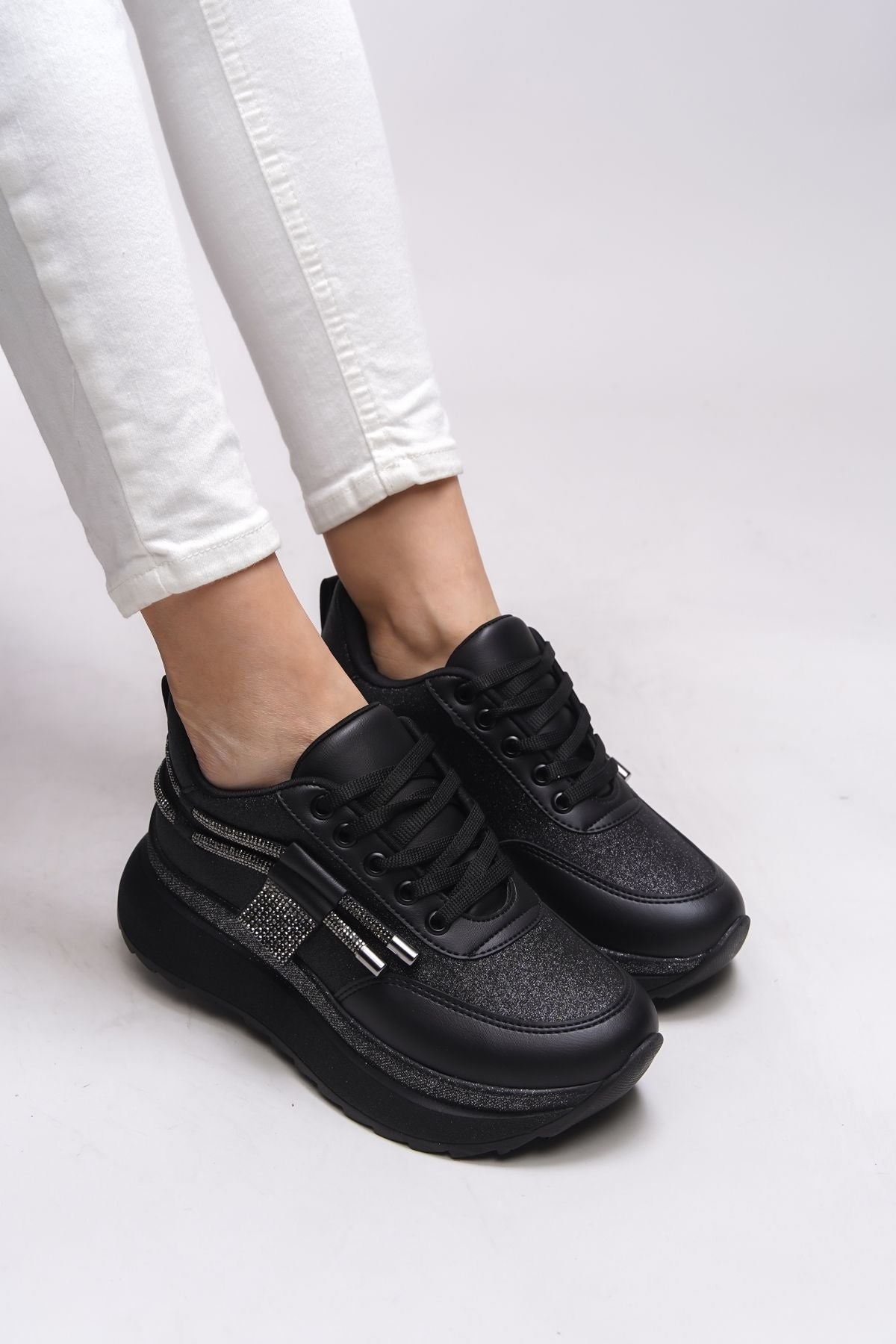 Lesreene Woman Sneaker 0012220 Black Black
