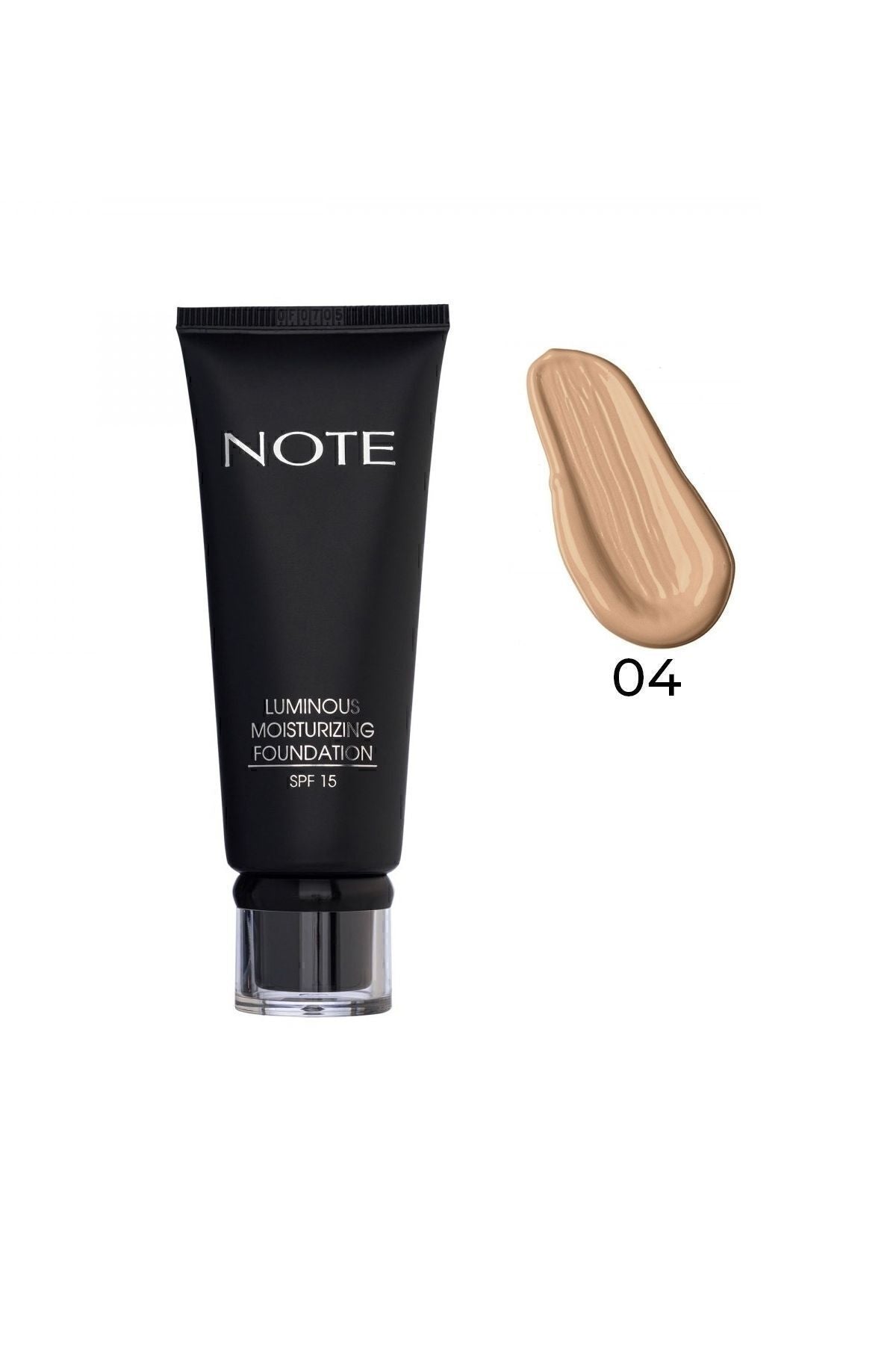Luminous Moisturizing SPF 15 Moisturizer Effective Bright Finish Foundation - 04 Sand