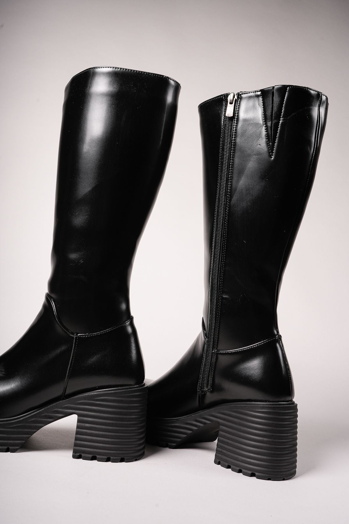 Women's Boots 0012240 Black Patent Leather