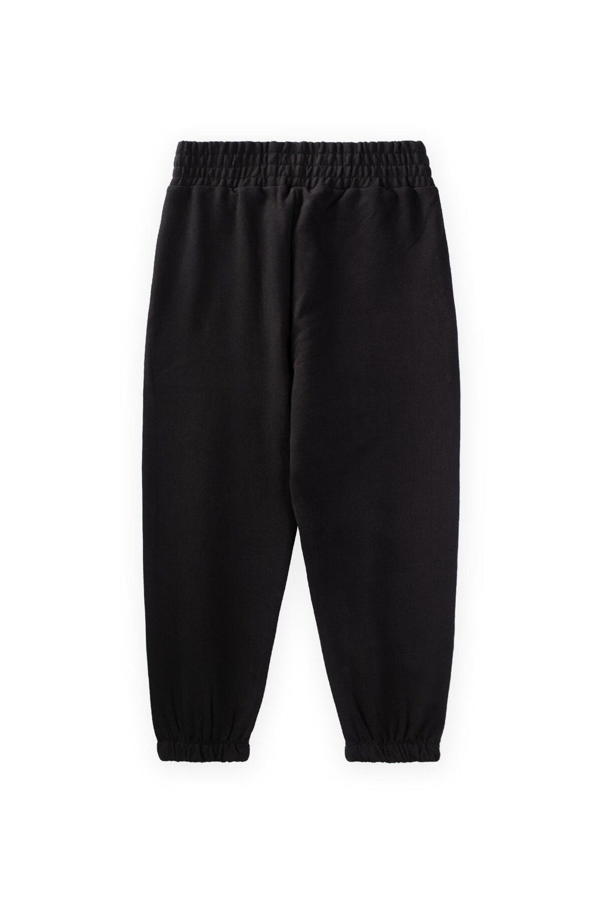 High waist girl tracksuit 3-9 years old black