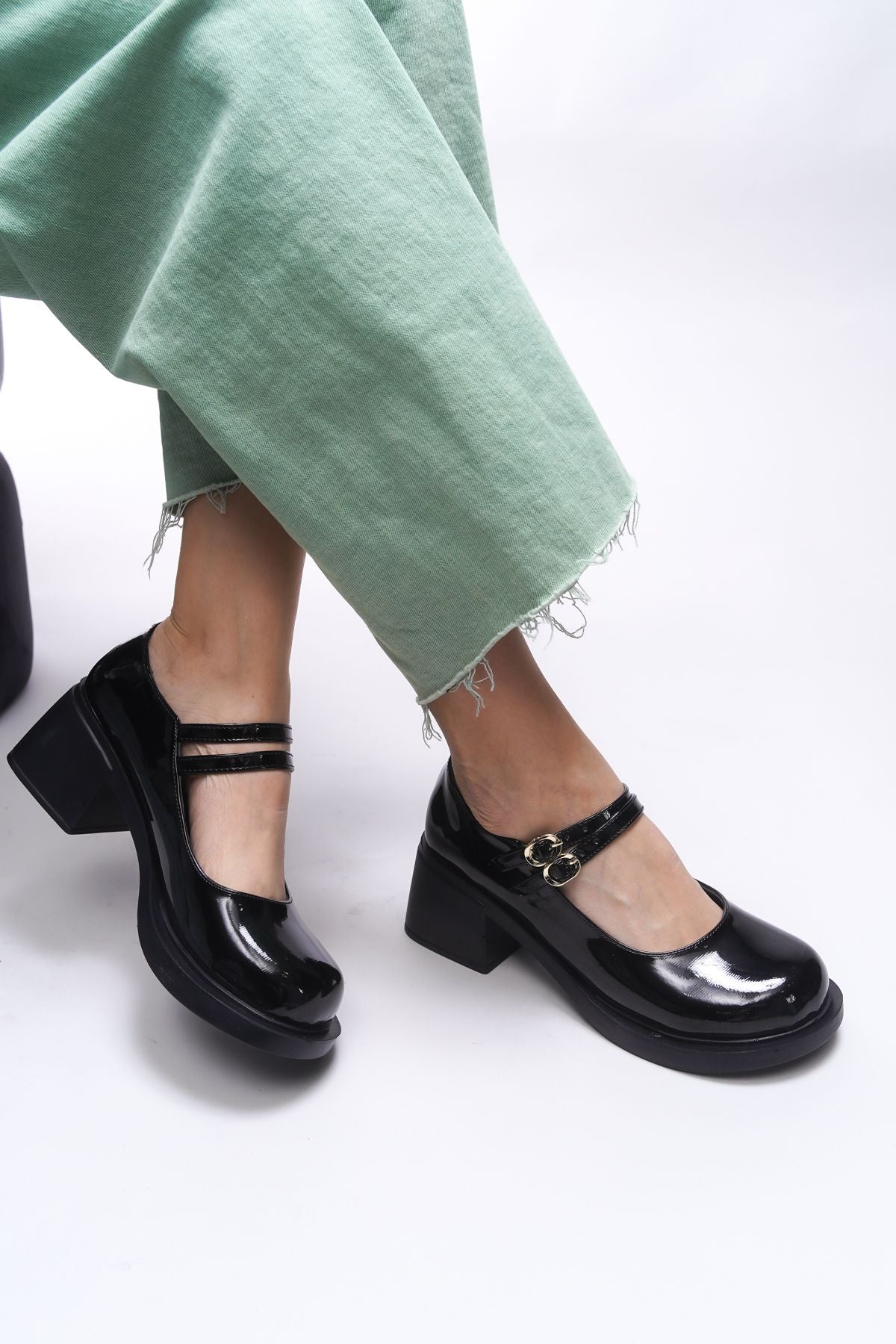 Merlyrra Woman Loafer 0012502 Black Patent Leather