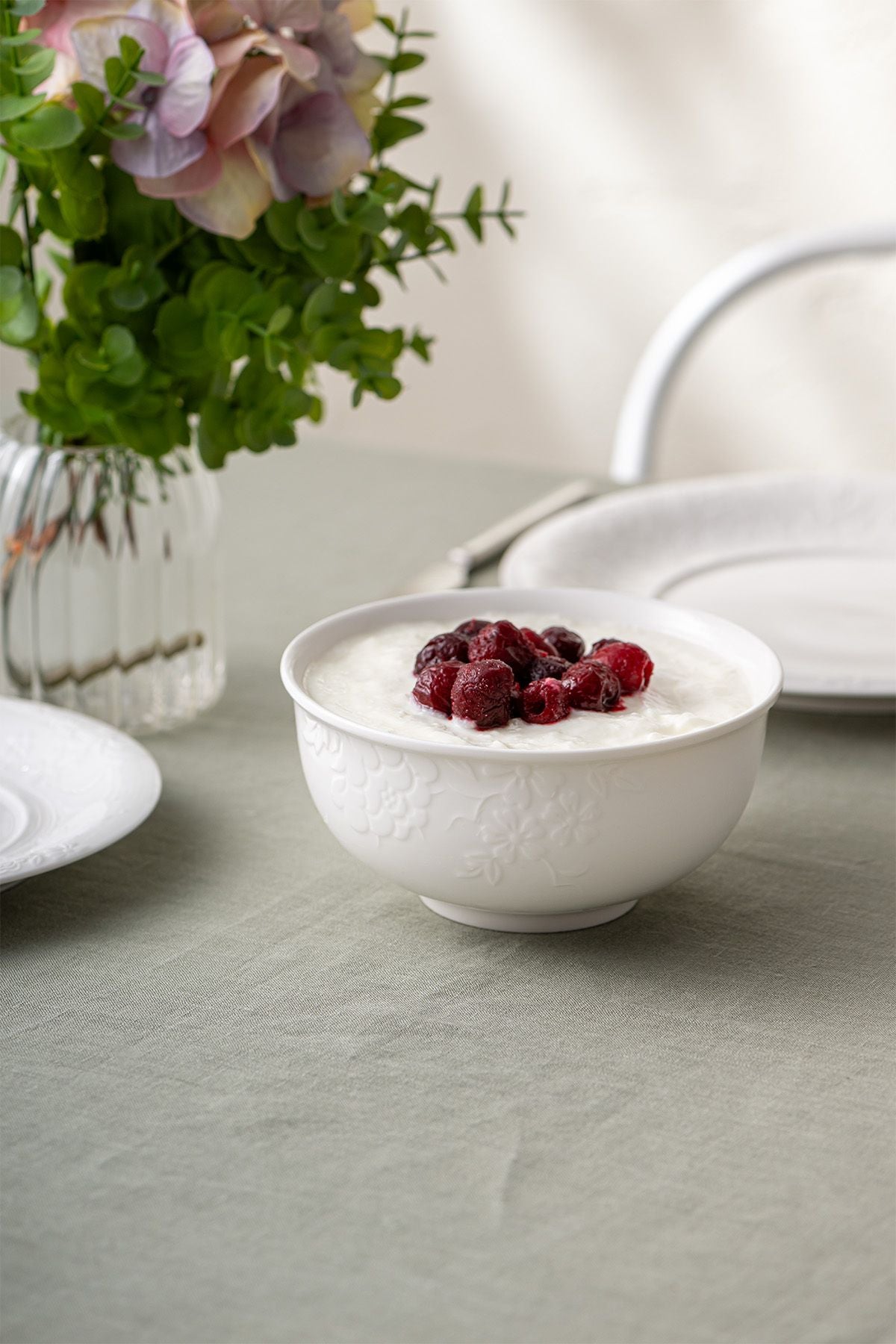 Istanbul porcelain magnolia bowl 15 cm