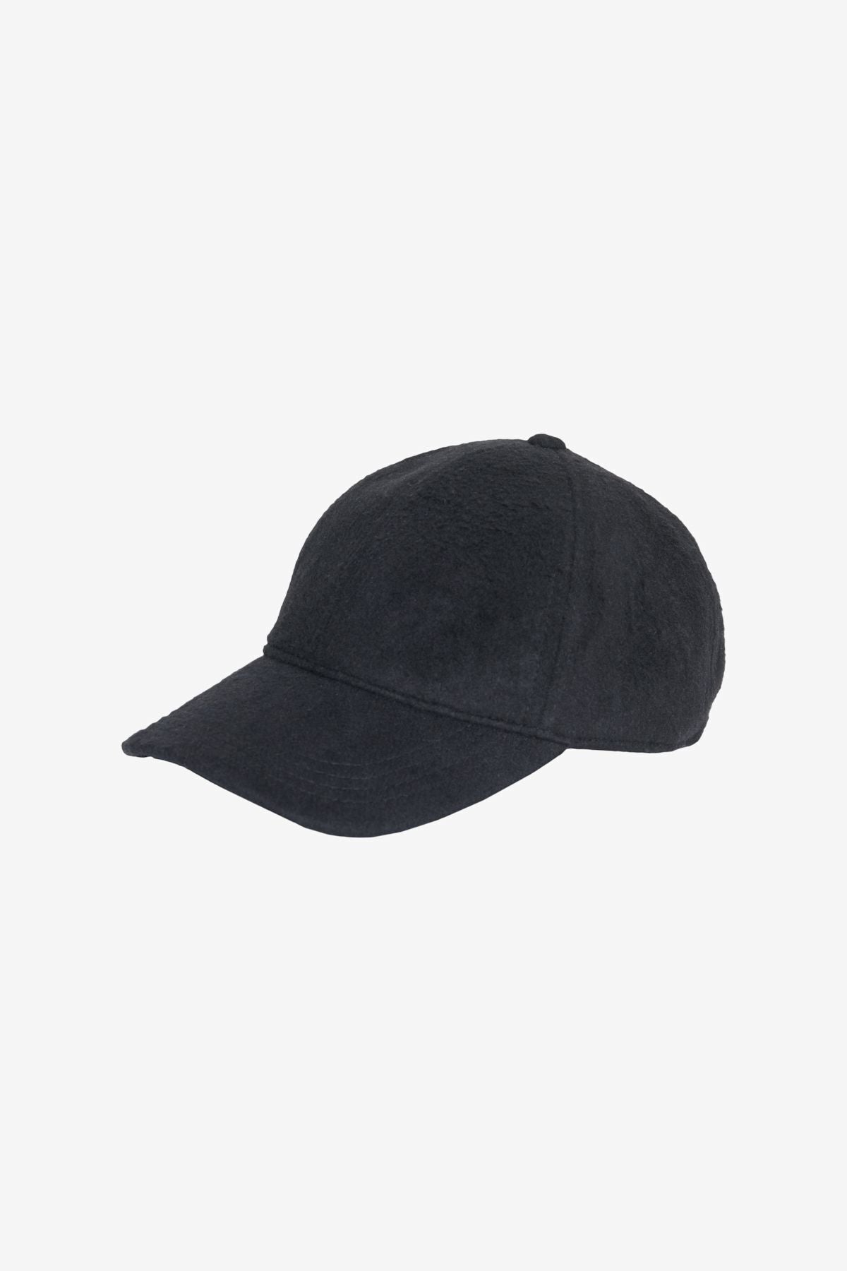 Men's black cotton hat