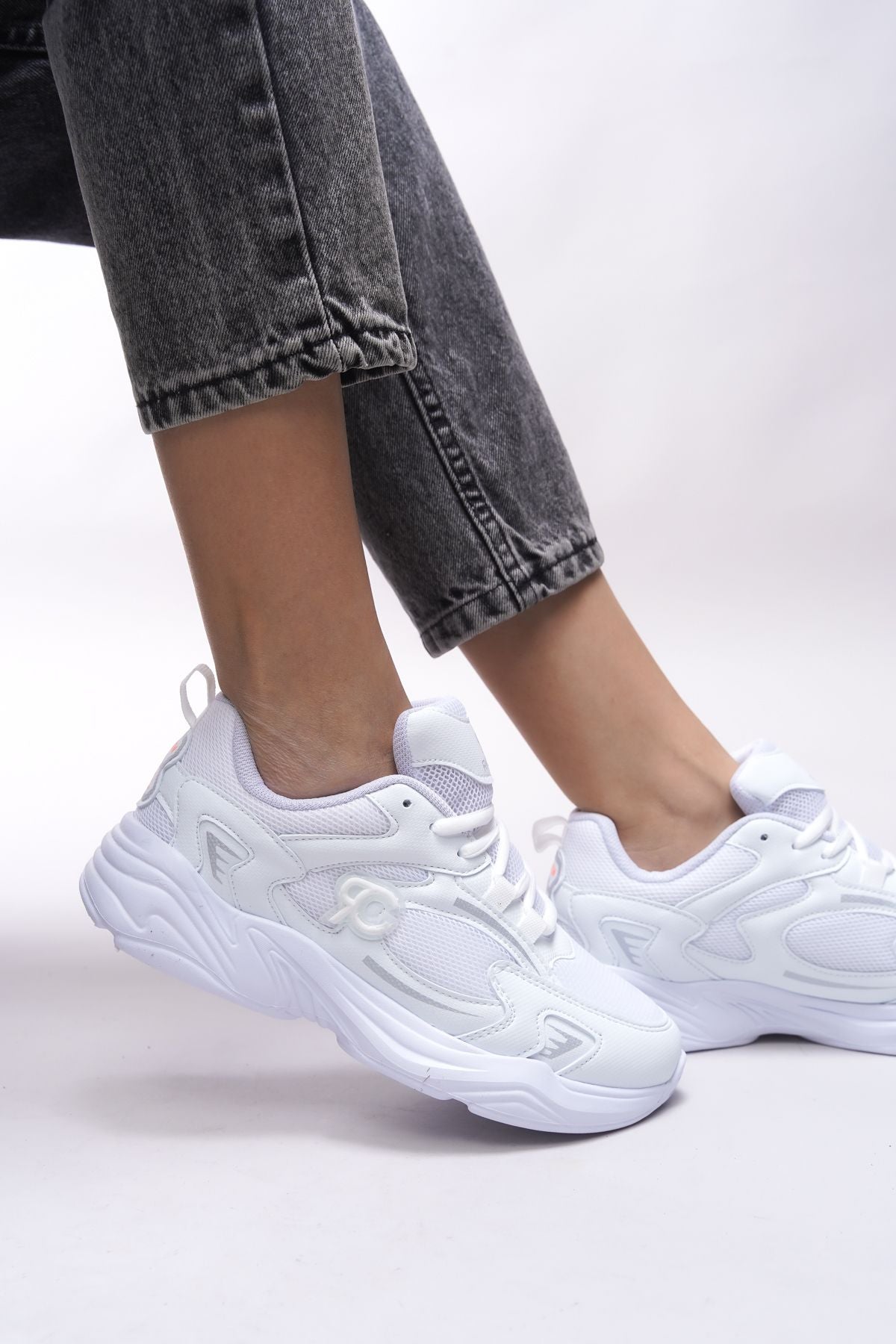 Niknaith Unisex Sneaker 0012725 White