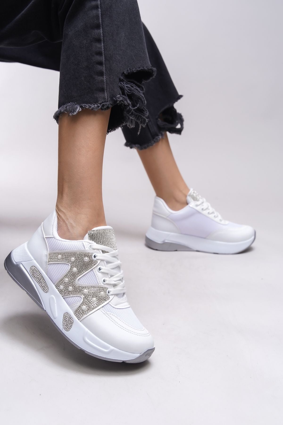 Aalriona Woman Sneaker 0012155 White