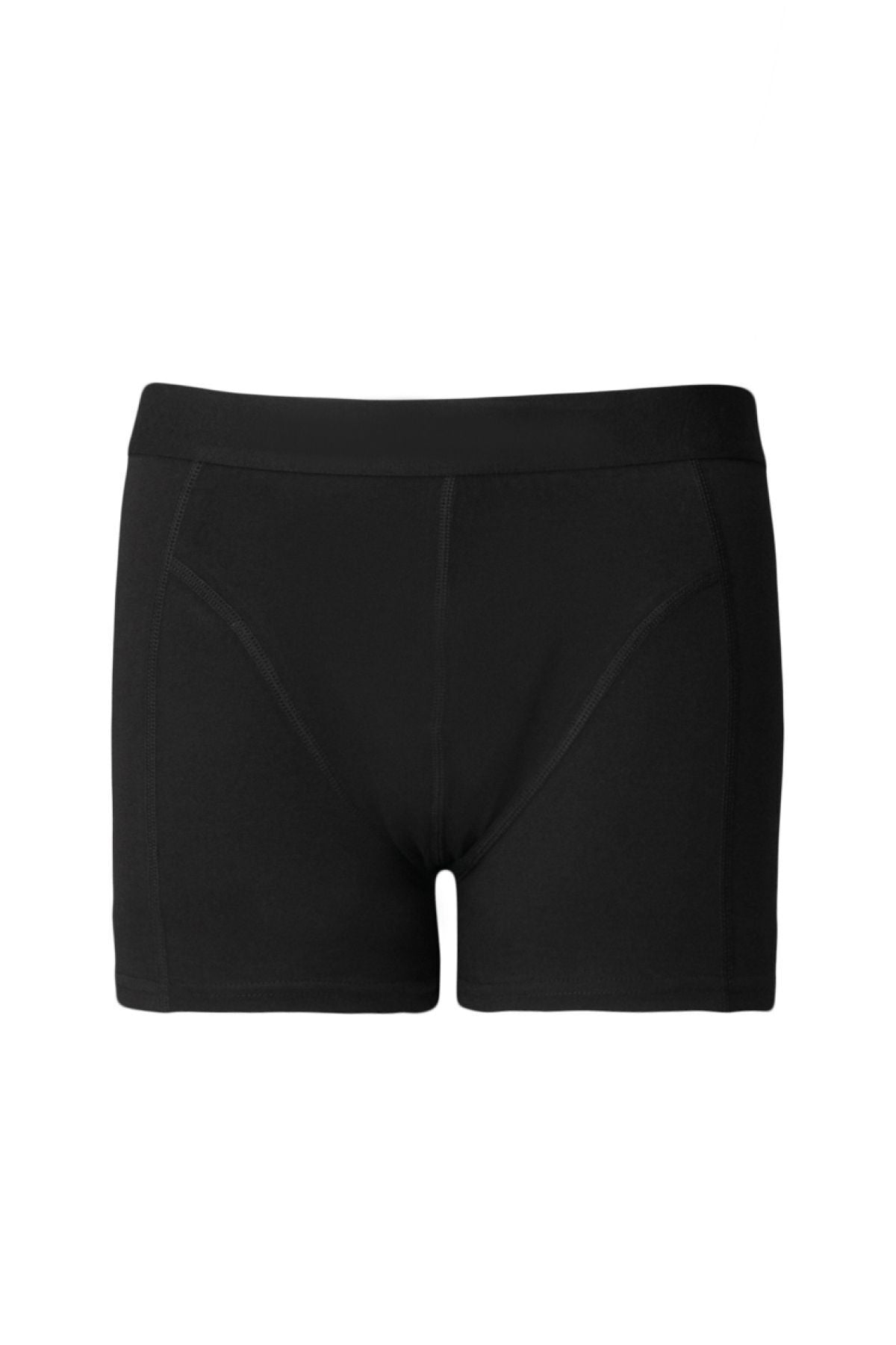 Men's Black 5 Piece Cotton Flexible Boxer Package