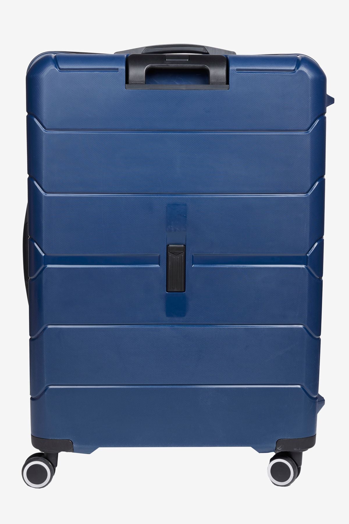 Men's navy blue large size suitcase