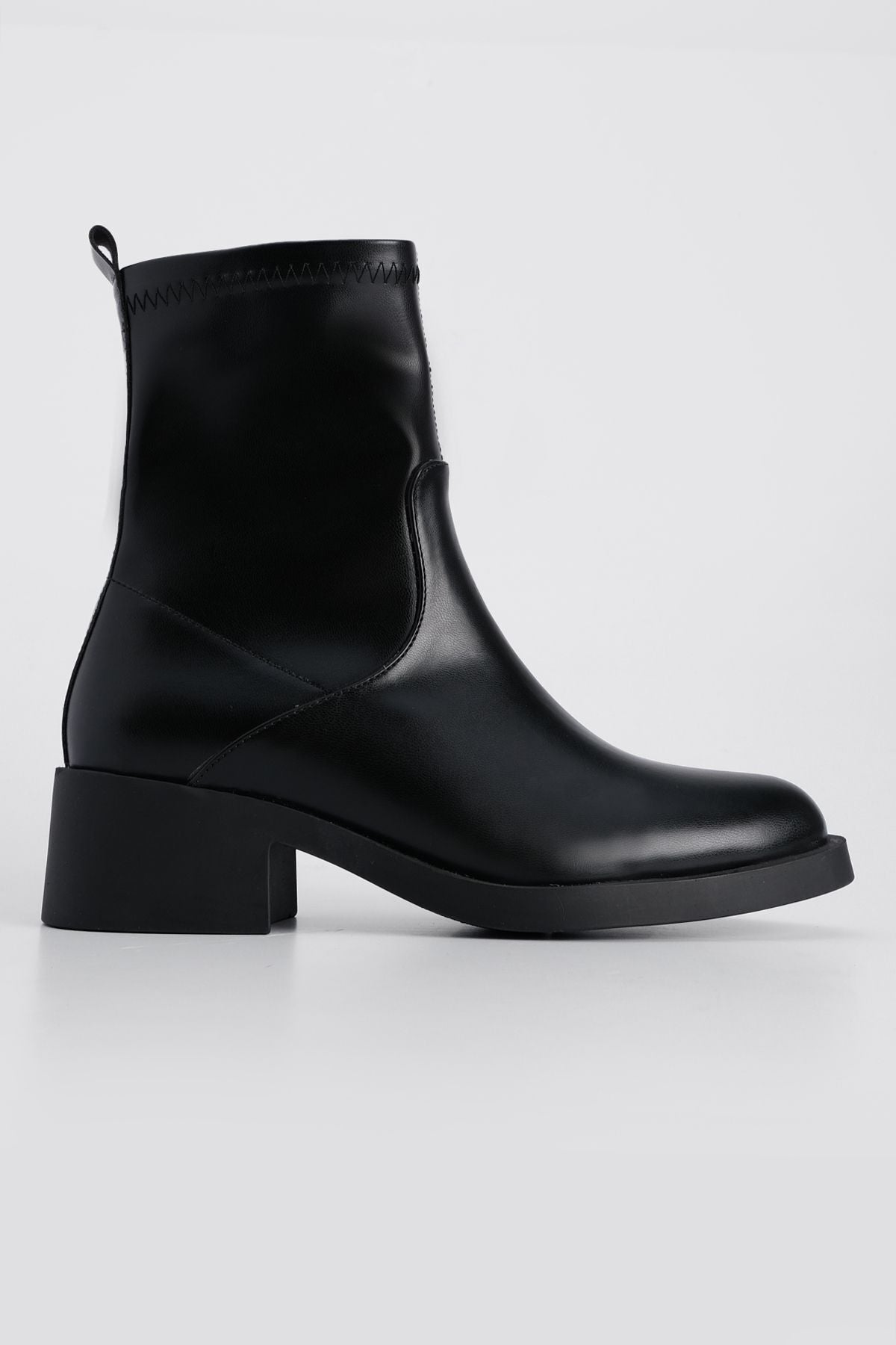 DAILY BOOT WITH WOMEN ZIPPER BLACK BEFOR