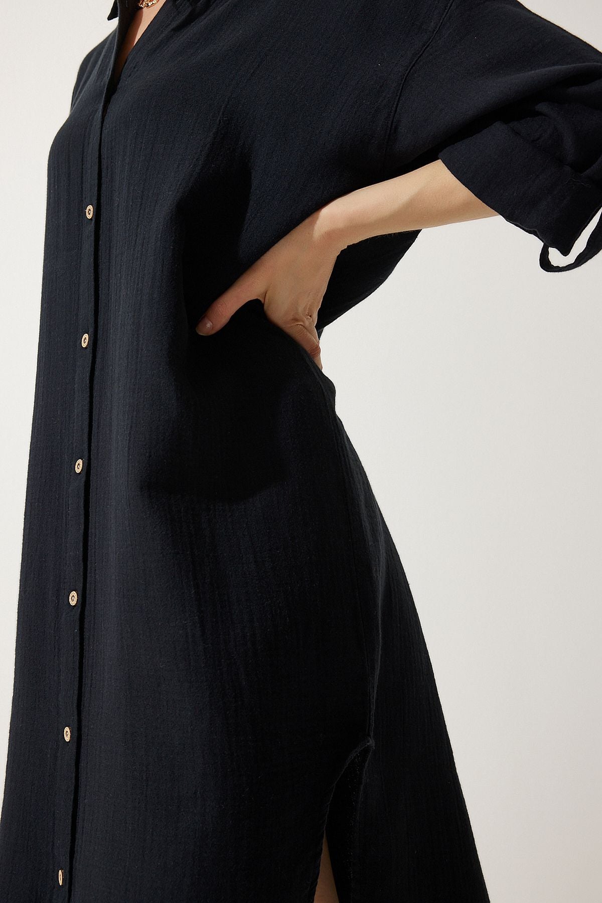WOMEN BLACK OVERSESSE