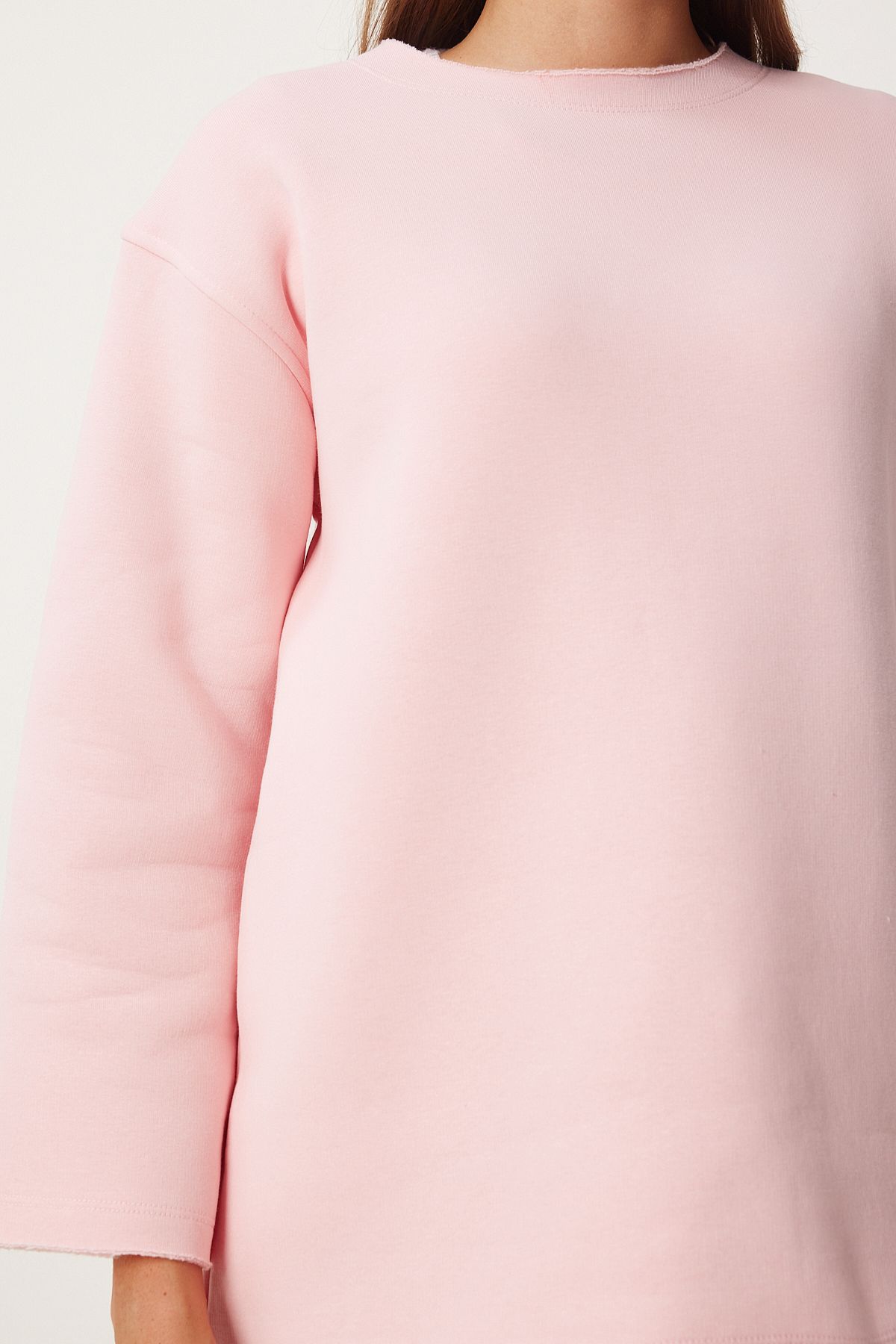 WOMEN'S PINK SWEATSHIRT NJ00131