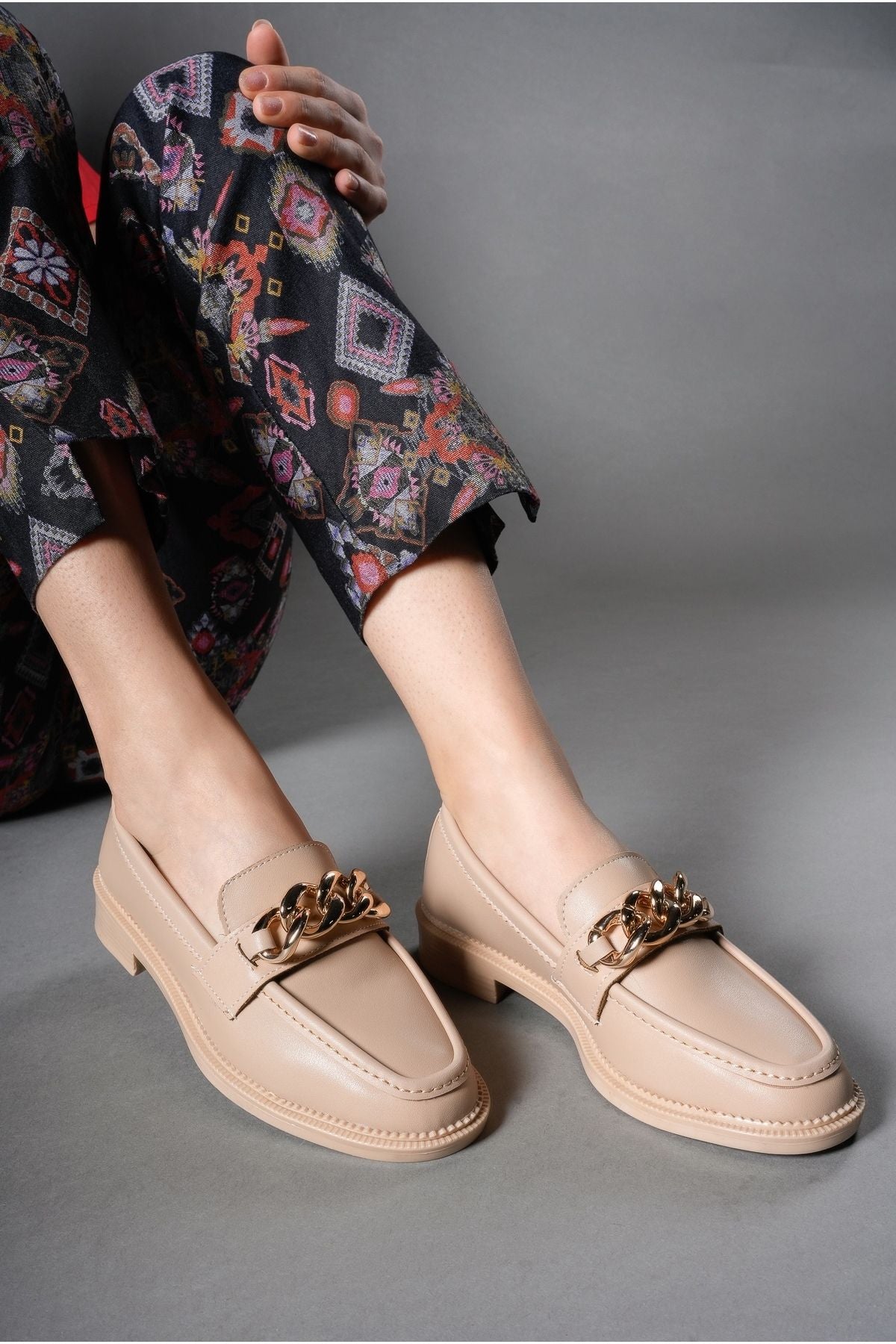 IRVETHAS WOMEN Loafer 0012103 Nude