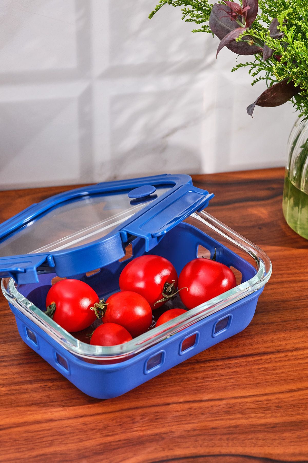 Smart 640 ml borosilicate storage container