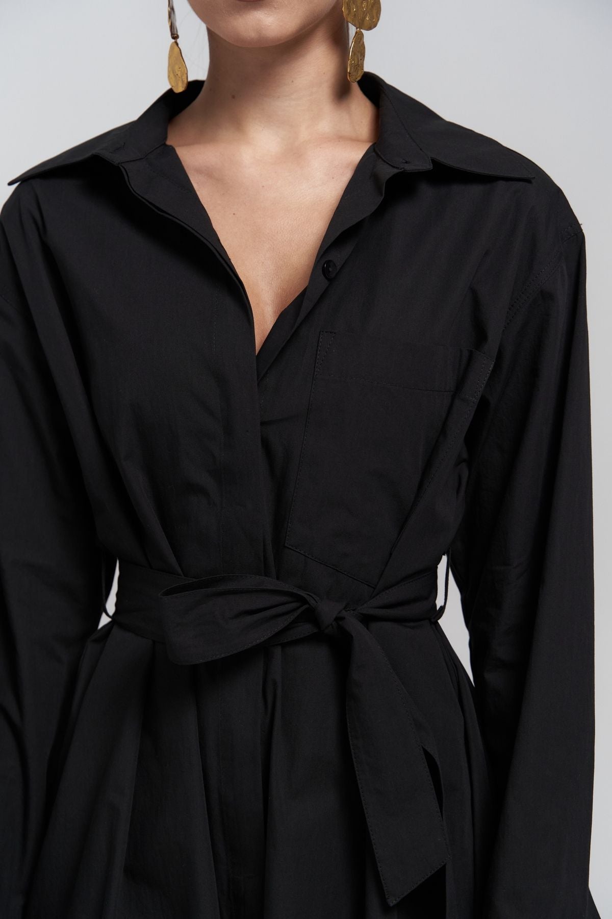 BELSAY TRIENCOTOTO BLACK DRESS