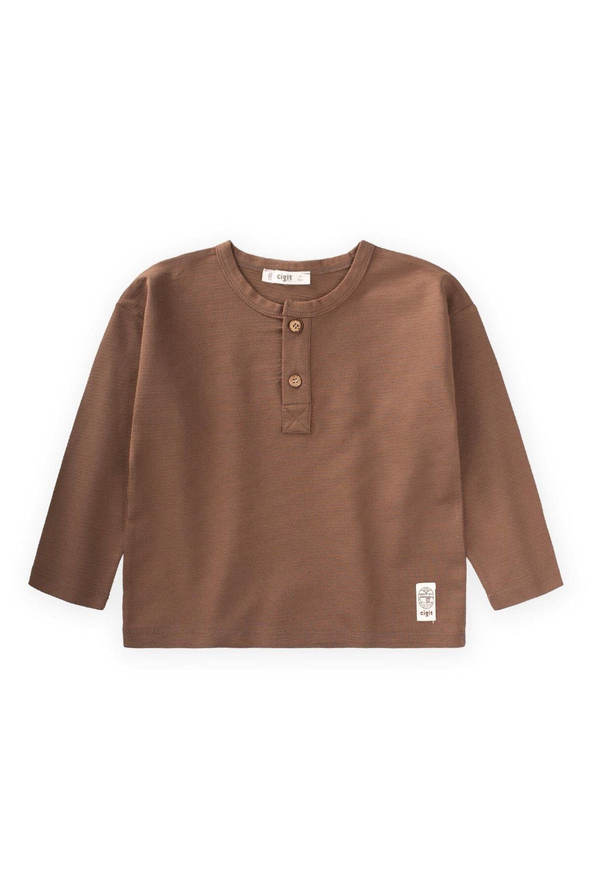 Seasonal Men's T-Shirt 2-10 Age Bitter Coffee