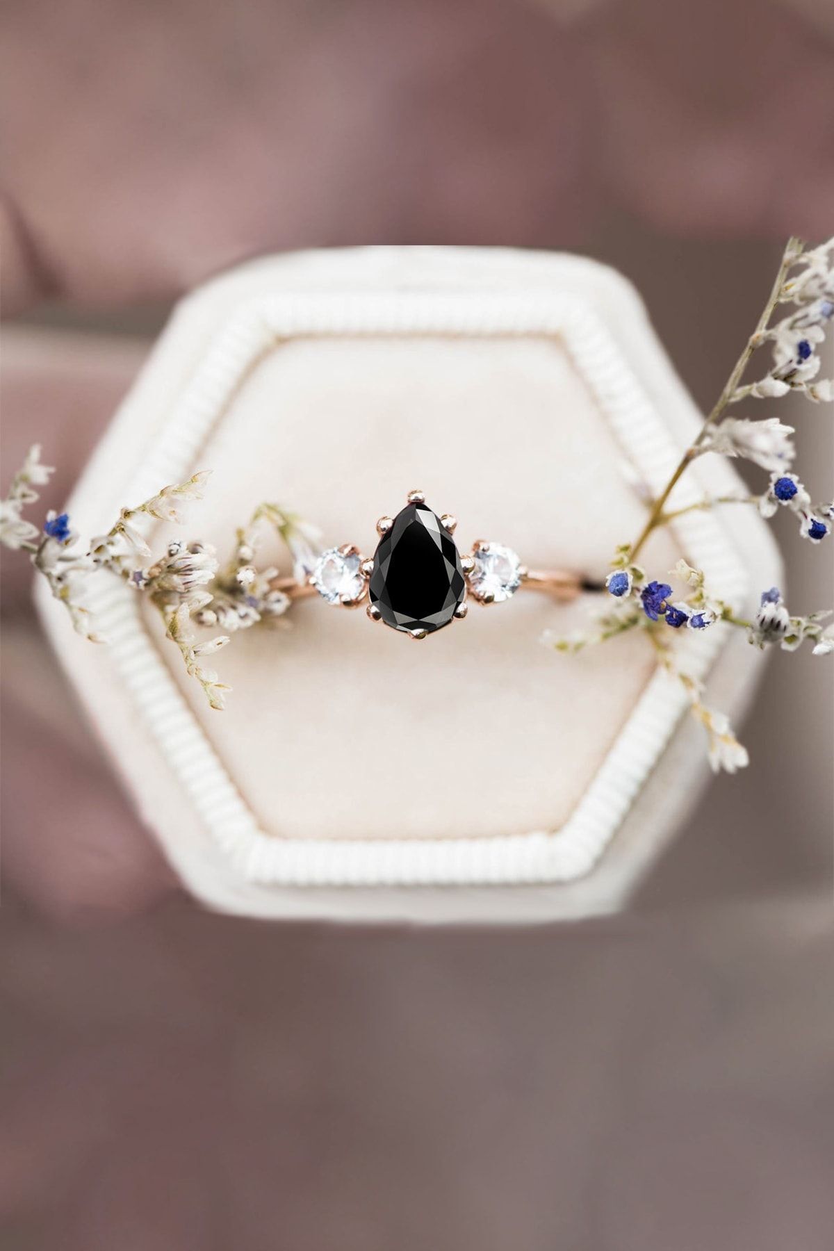 Garnet Mystical Topaz Stone 14 K Rose Gold Plated Women Necklace