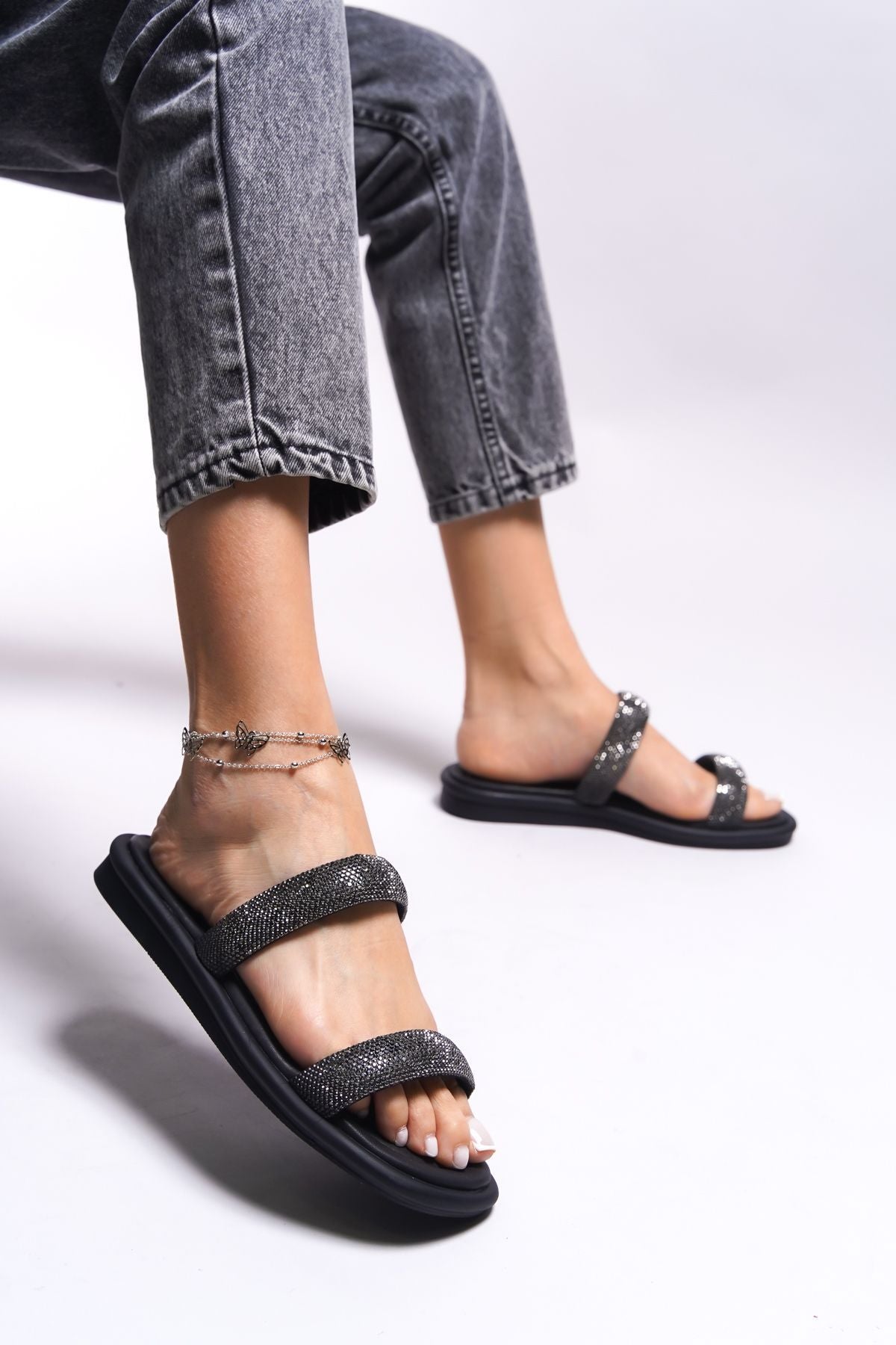 Emraiss Woman Slippers 0012116 Black