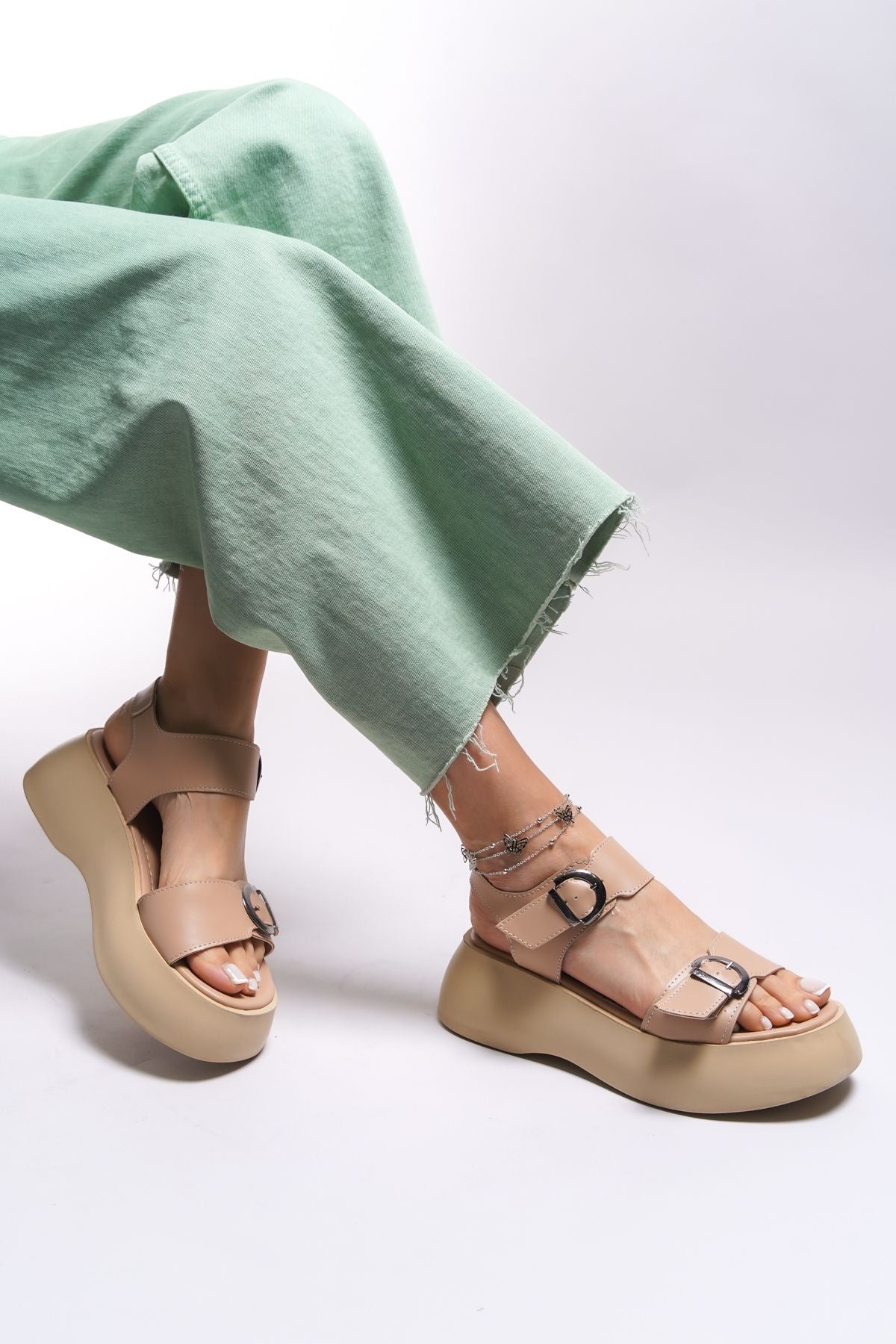 NEELPHONE WOMEN SANDALT 0012806 NUDE SKIN