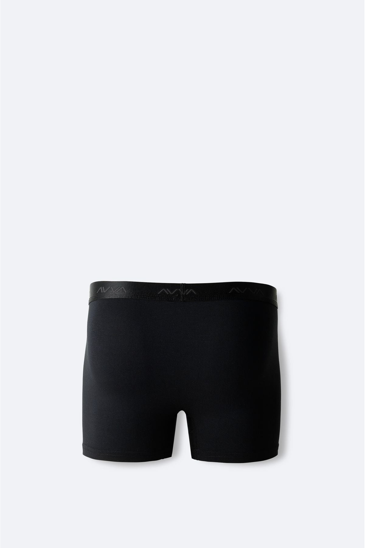 Men's Black Flat Basic Soft Touch Single Boxer A42y9537