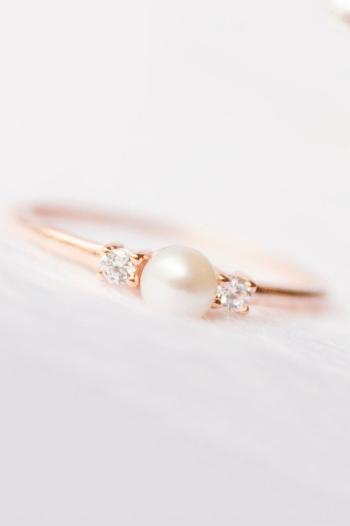 PEOPLE AND STONE ADJUSTABLE 14 K ROSE GOLD PLATED WOMEN RING