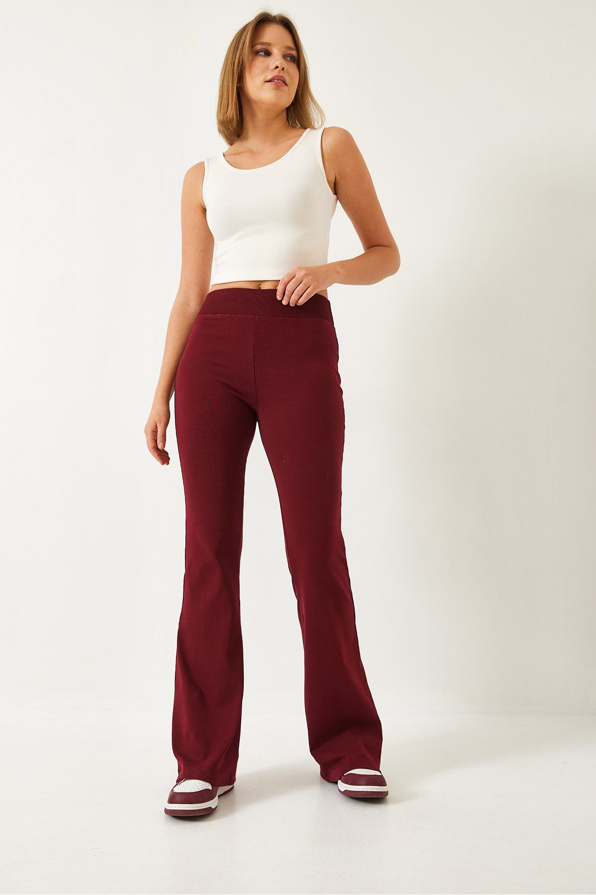 WOMEN'S WIDE BROTHER Spanish Paça High Waist Pants 60351306